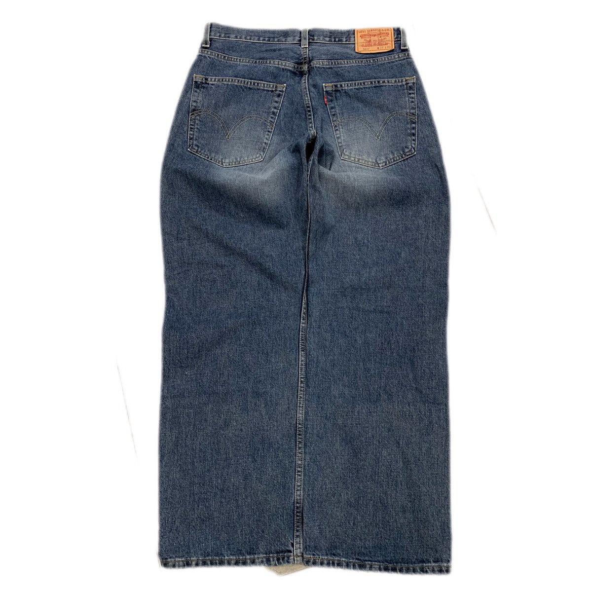 Levi's Vintage Clothing Y2k 90s Vintage Levi 569 long 107cm denim Jean trousers Size US 30 / EU 46 - 2 Thumbnail