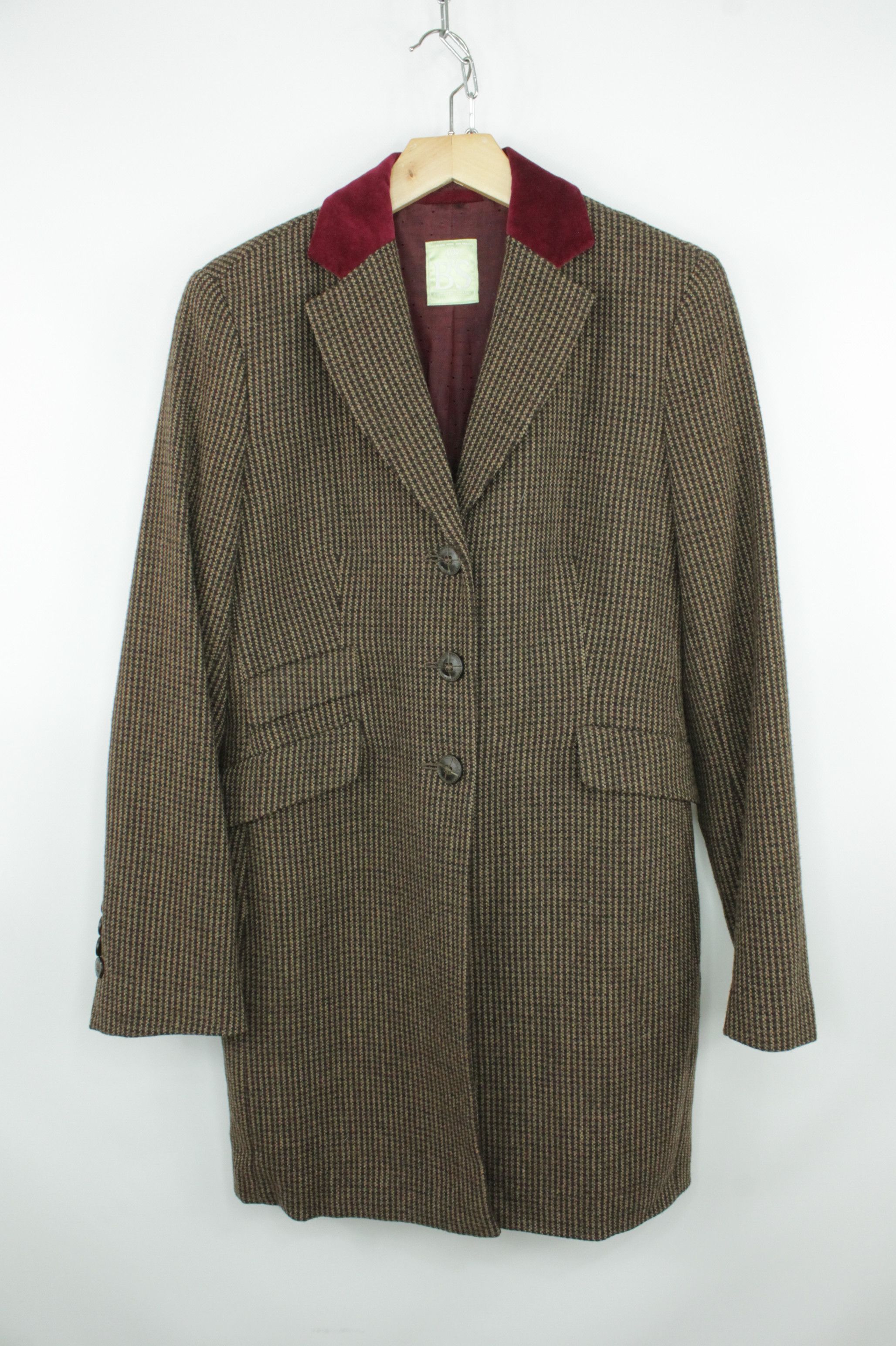 Other BvS Brigitte von Schönfels Tweed Frock Coat Size XS / US 0-2 / IT 36-38 - 1 Thumbnail
