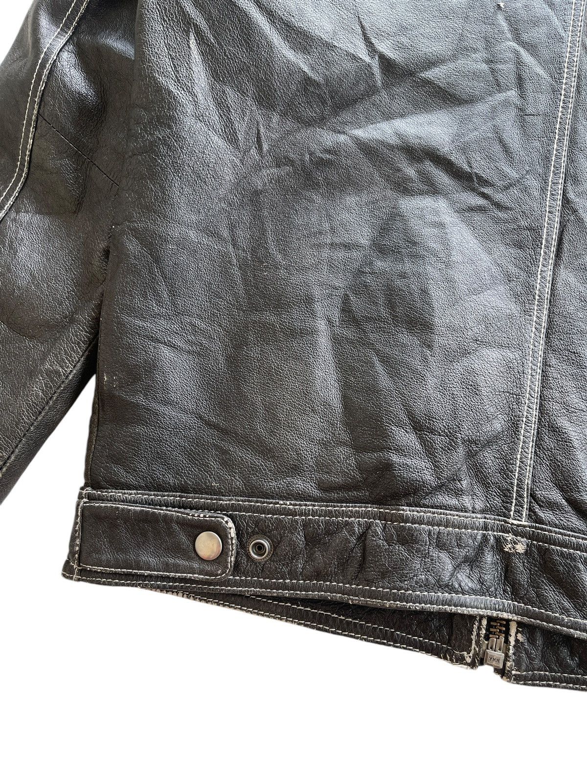 Vintage Freedom Leather Bikers Jacket Size US M / EU 48-50 / 2 - 12 Thumbnail