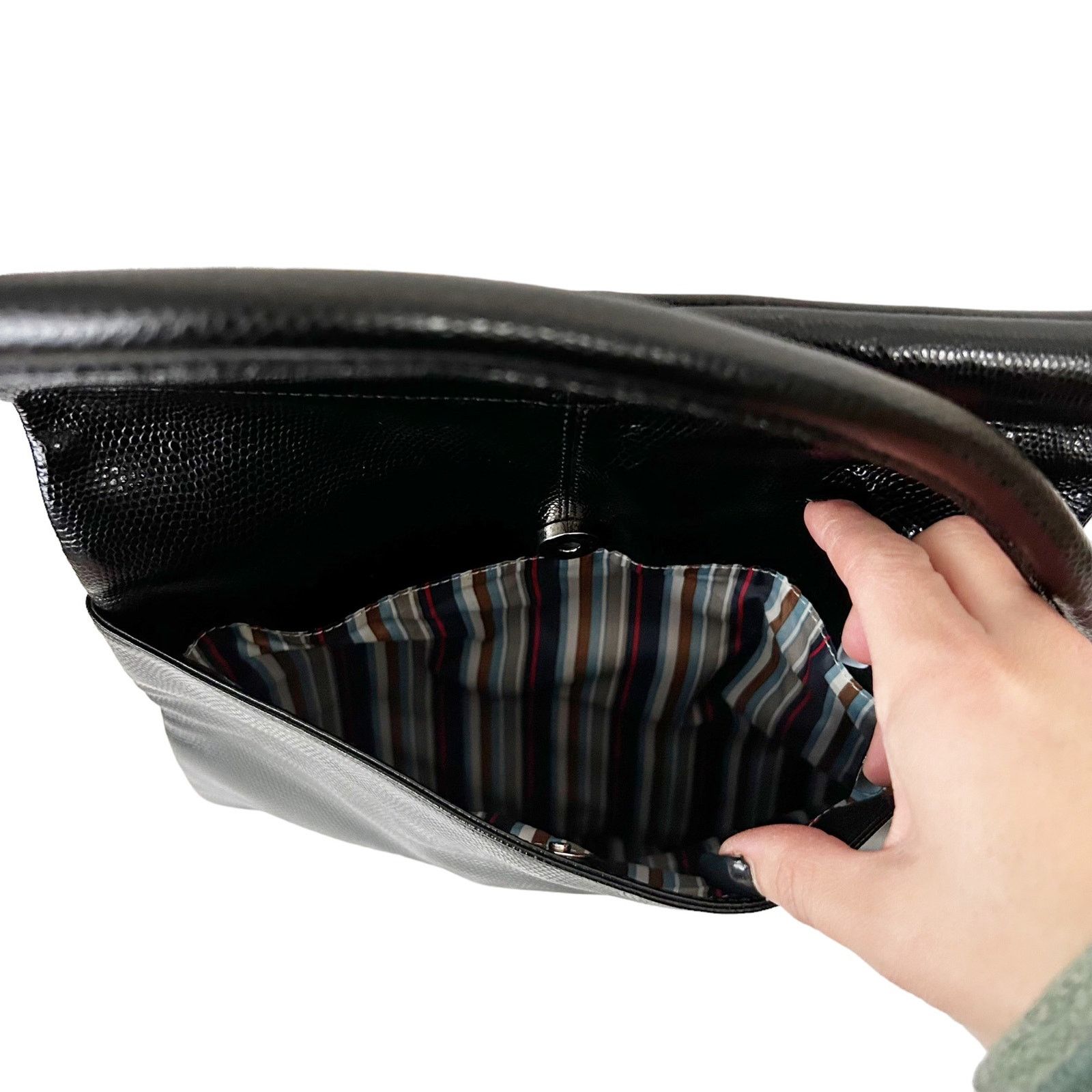 Other Tuci Italia Black Leather Crossbody Bag Size ONE SIZE - 6 Thumbnail