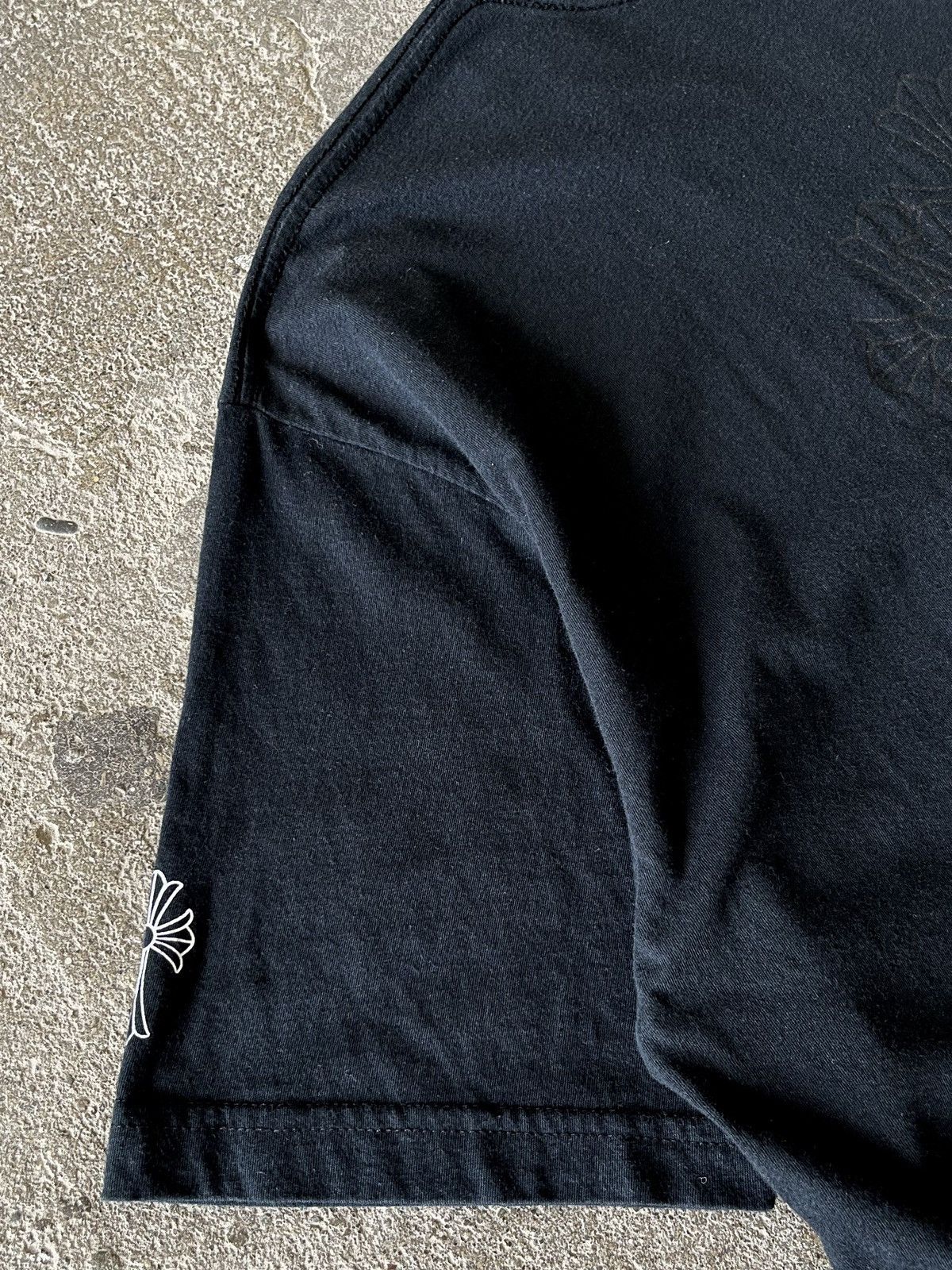 Chrome Hearts Chrome hearts - Cemetery / Multi Cross - Pocket Tee Size US XXL / EU 58 / 5 - 8 Thumbnail