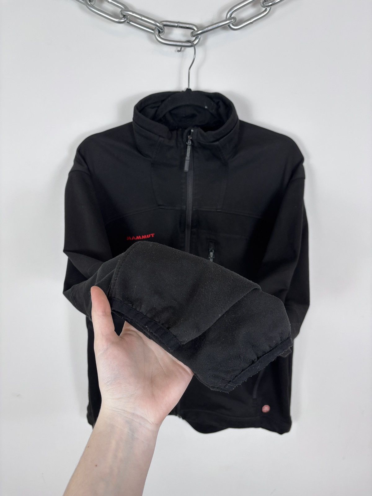 Mammut Mammut Men’s Softshell Jacket Windstopper Black Full Zip Size US L / EU 52-54 / 3 - 10 Thumbnail