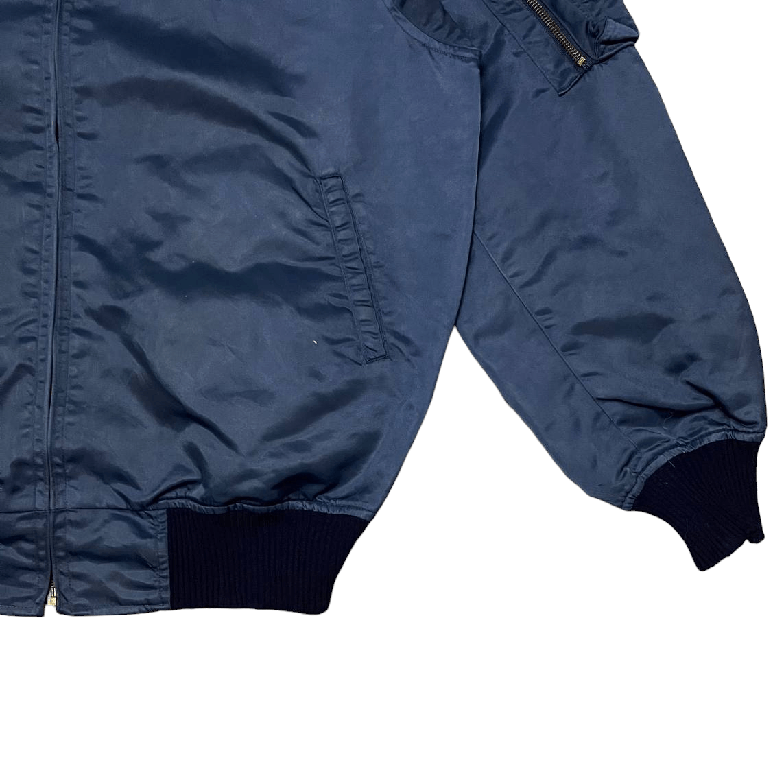 Japanese Brand Vintage Ma 1 Reversible Bomber Jacket by Japanese Brand Size US L / EU 52-54 / 3 - 4 Thumbnail
