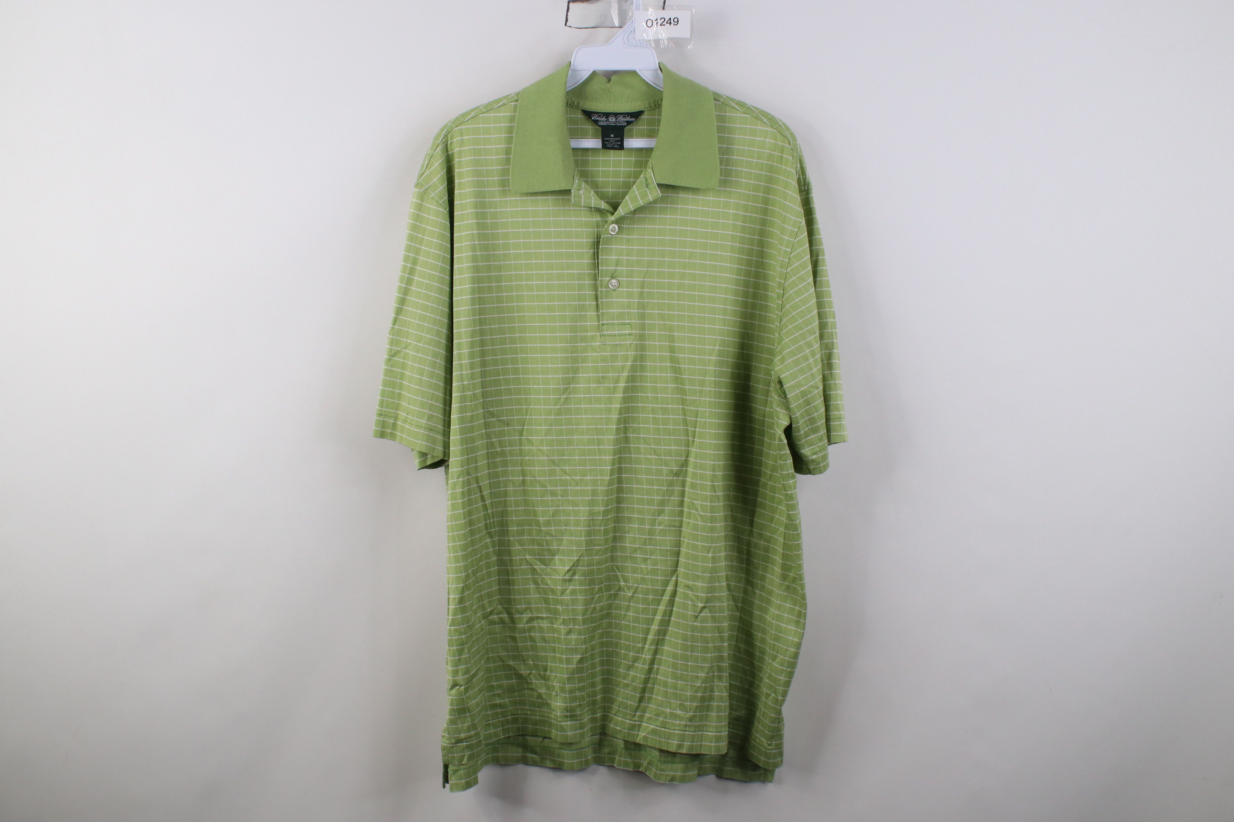 Brooks Brothers Vintage Brooks Brothers Performance Golf Polo Shirt Green Size US M / EU 48-50 / 2 - 1 Thumbnail