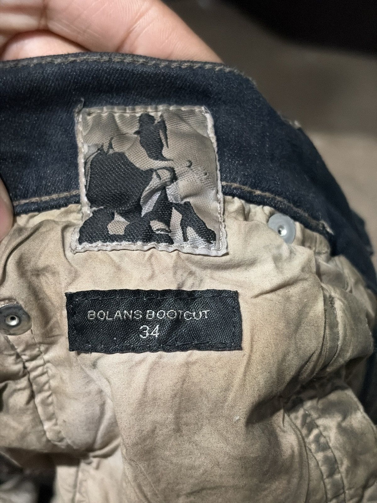 Rick Owens Rick owens bolan bootcut jeans Size US 34 / EU 50 - 3 Thumbnail