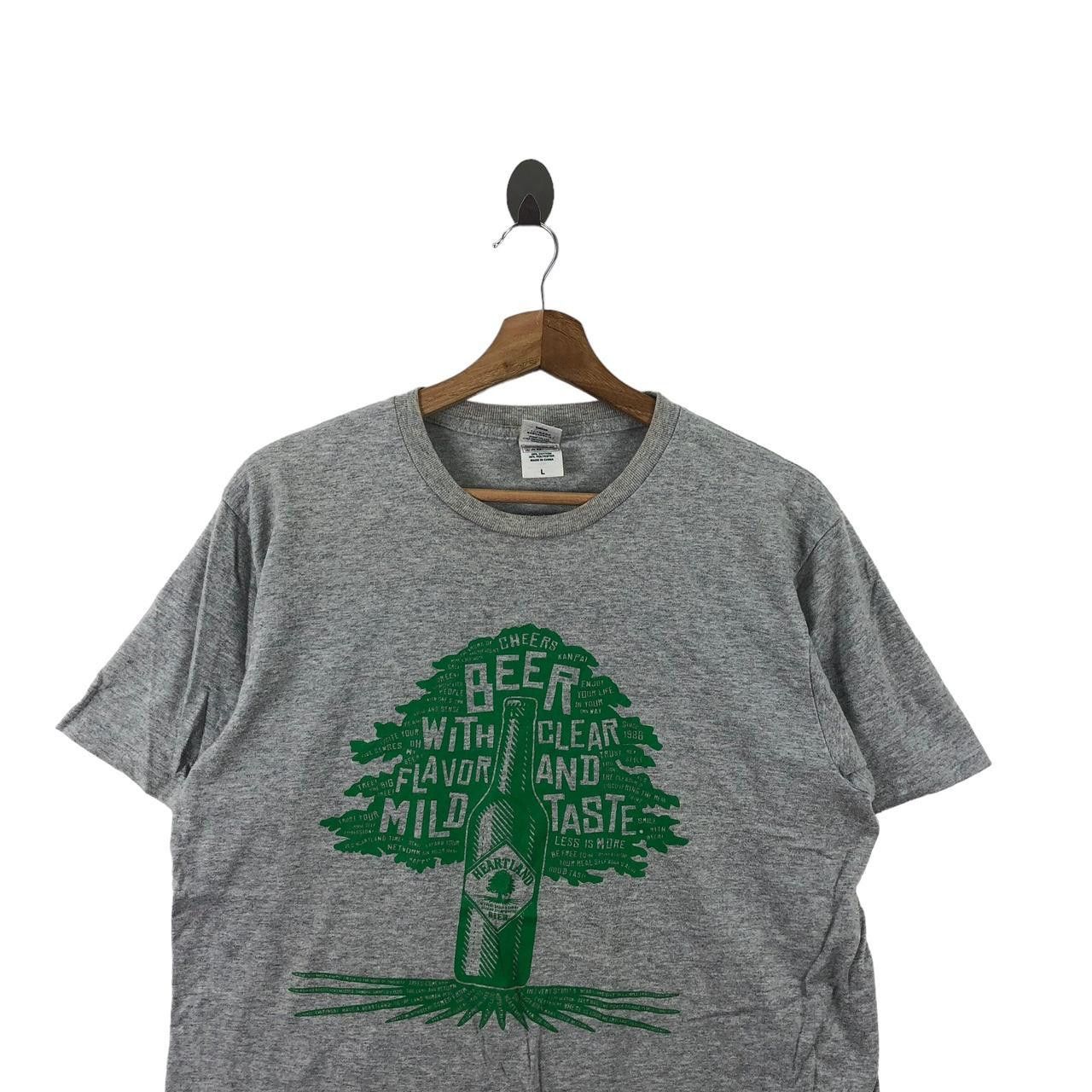 Other HEARTLAND BEER Clear Flavor Mild Taste Tee Shirt Beverage Size US L / EU 52-54 / 3 - 3 Thumbnail