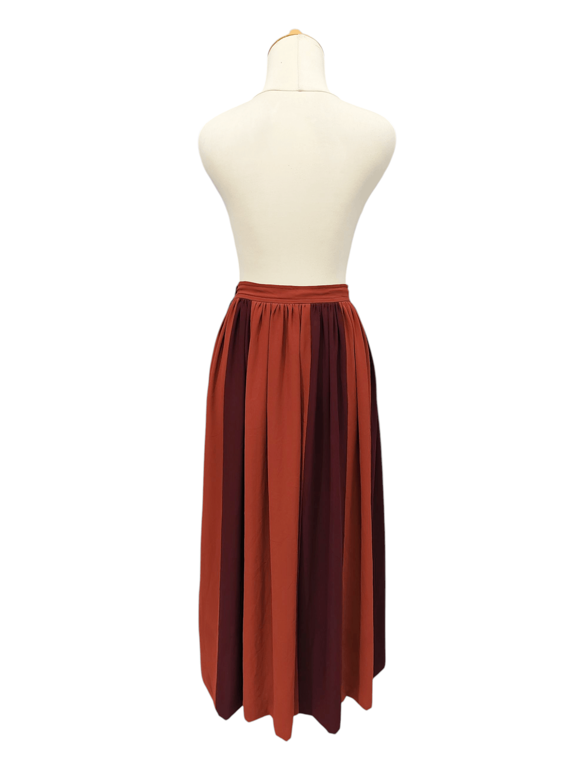 Comme des Garcons AD88 CDG📕 Archive Experimental Minimalist Color Block Skirt Size 28" / US 6 / IT 42 - 6 Thumbnail
