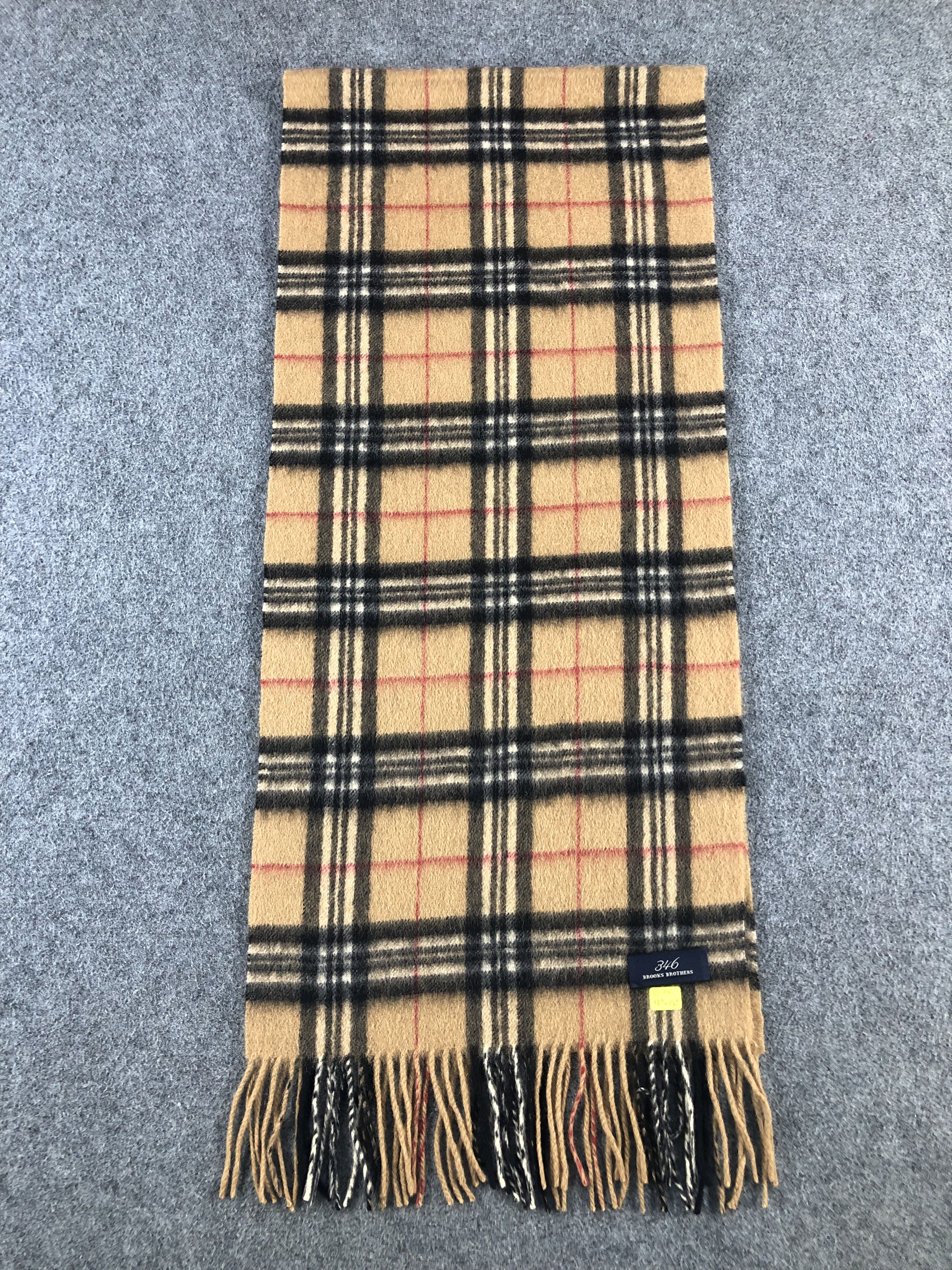 Brooks Brothers Brooks Brothers Cashmere Scarf / Muffler / Neckwear Size ONE SIZE - 2 Thumbnail
