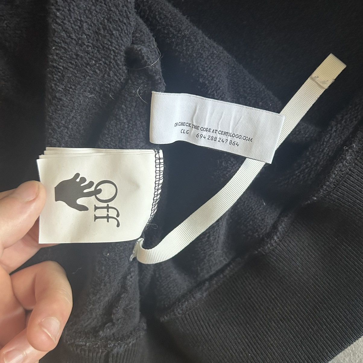 Off-White Off White Embroidered Spray Paint Logo Sweatshirt Size US XXL / EU 58 / 5 - 5 Thumbnail