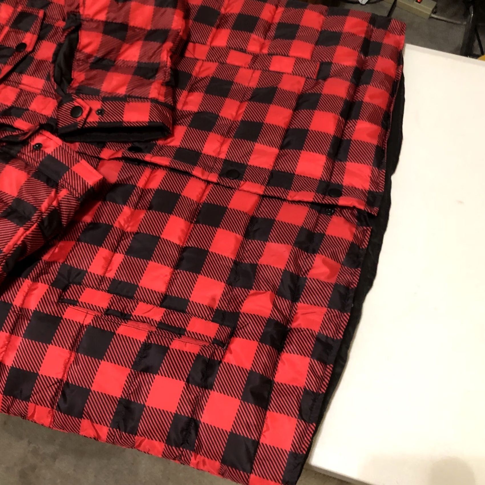 Vintage Bass Outdoor Puffer Jacket Plaid XL Men Red Down Fill New With Tags Size US XL / EU 56 / 4 - 4 Thumbnail