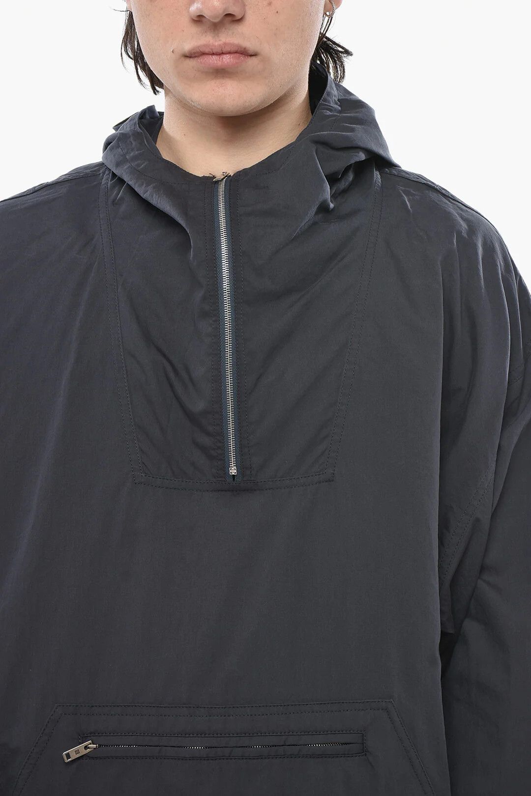 Givenchy og1mm0326 Cotton-Blend Anorak Jacket in Blue Size US M / EU 48-50 / 2 - 3 Thumbnail