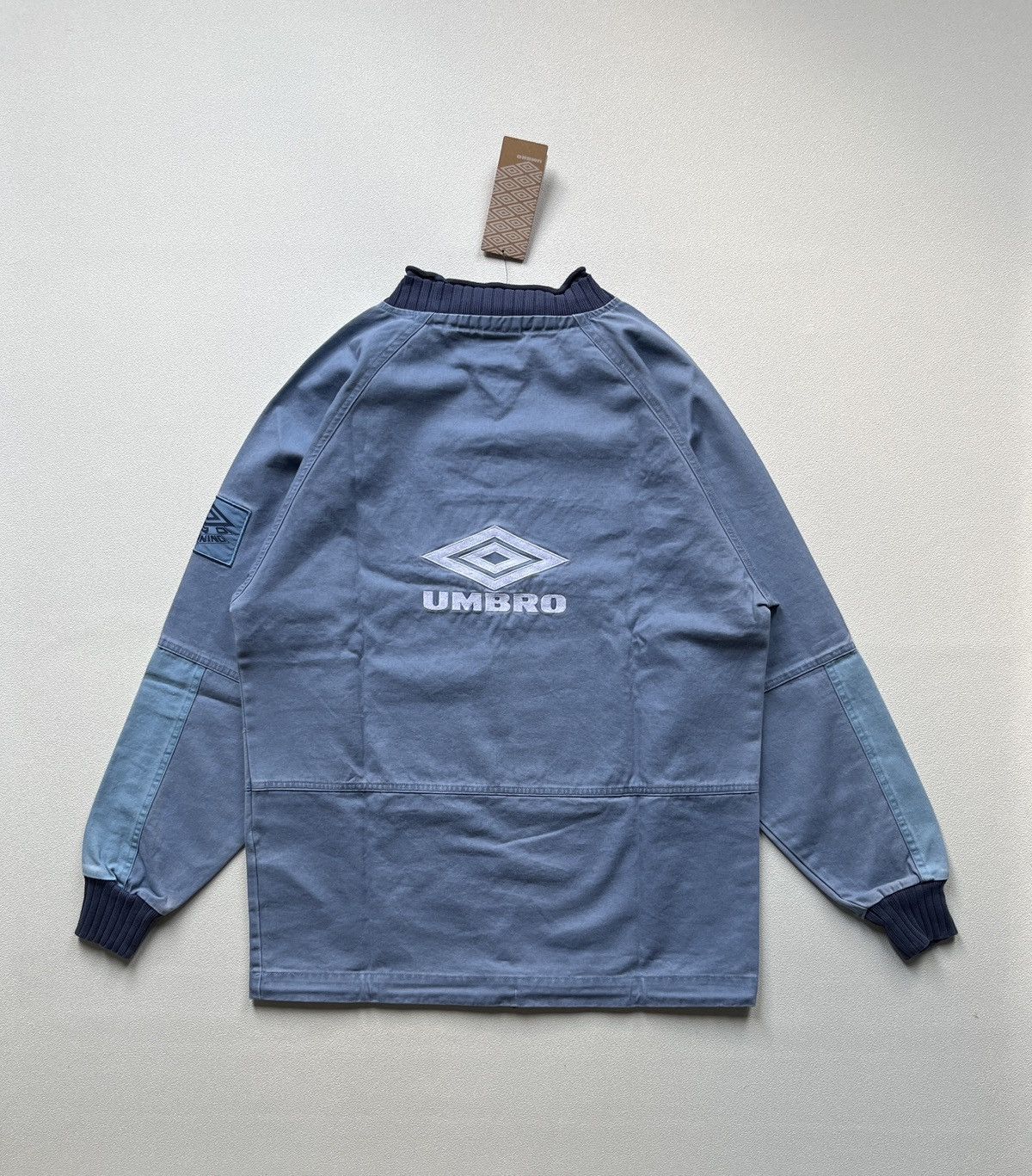 Umbro UMBRO Iconic Drill Top Infinity / Dusk Blue / Blue Indigo Size US M / EU 48-50 / 2 - 2 Thumbnail