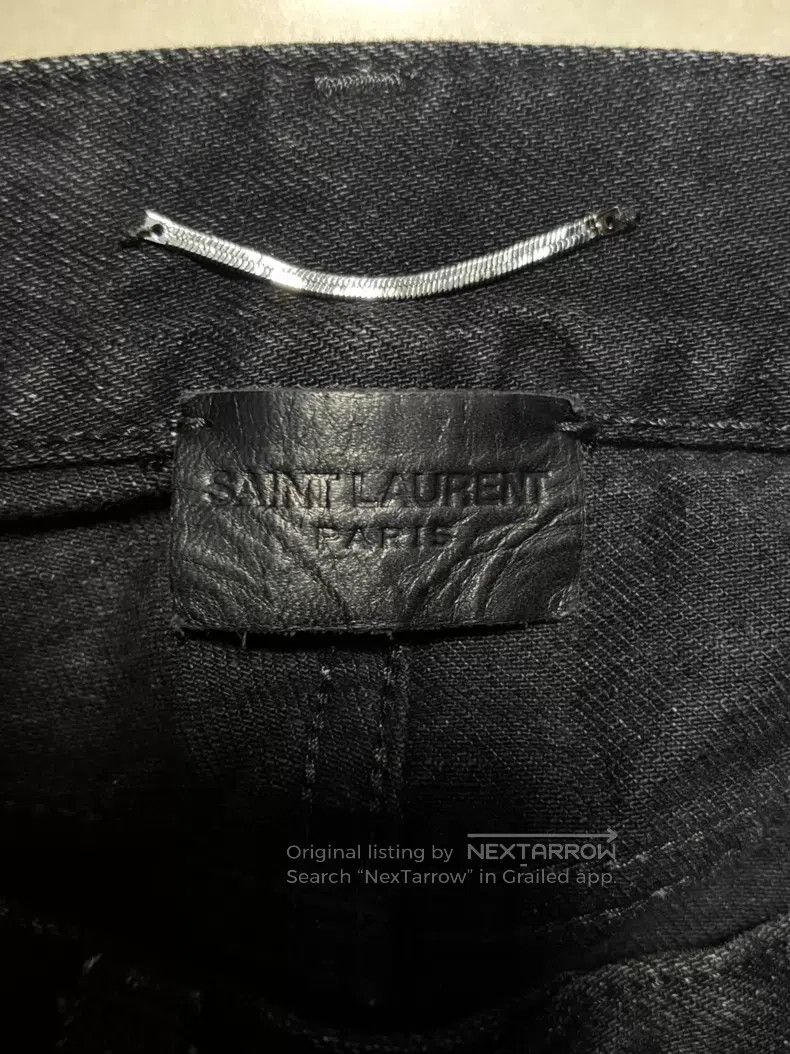 Saint Laurent Paris Saint Laurent Paris Black denim pants i Size US 29 - 3 Thumbnail