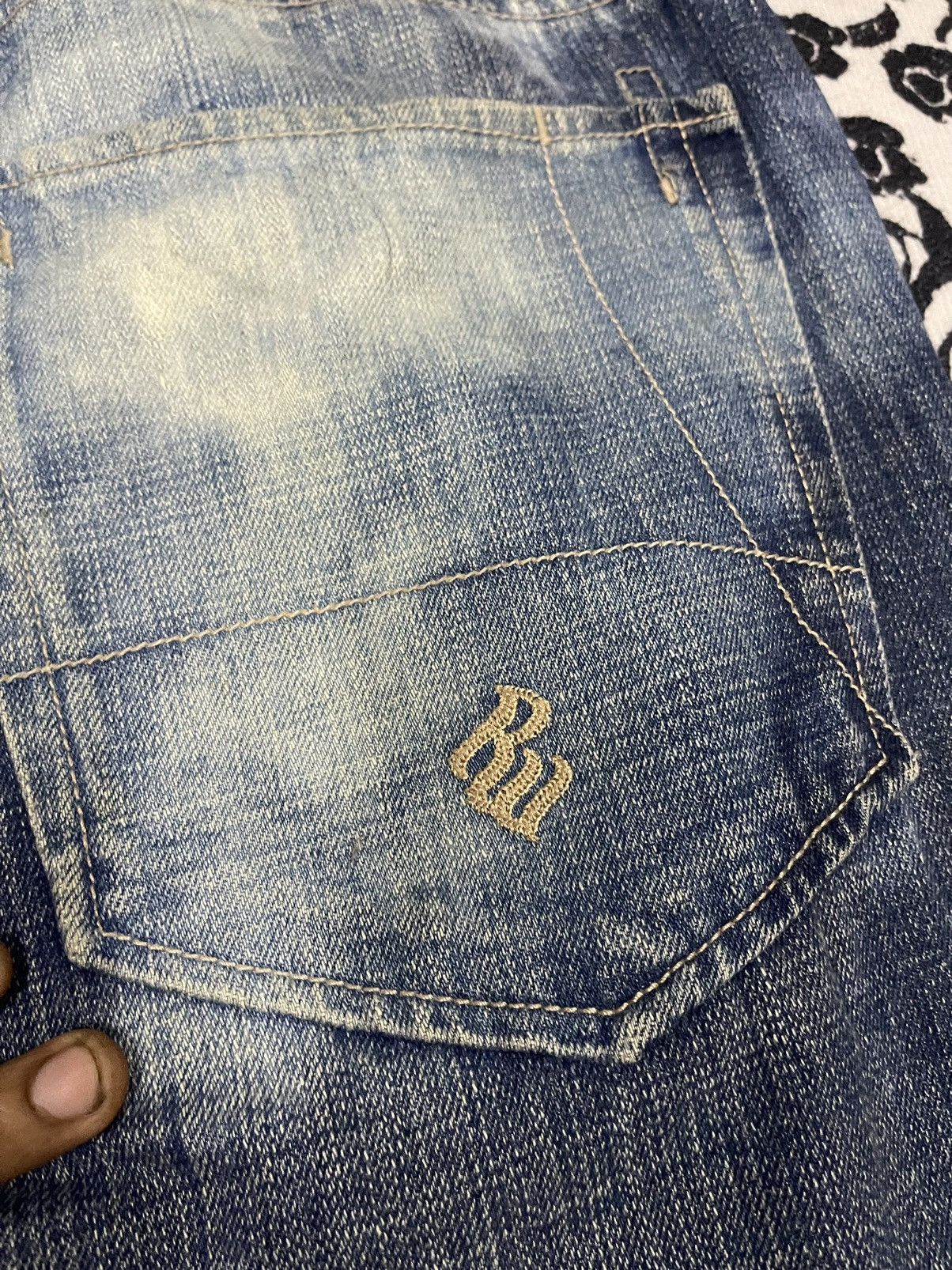 Rocawear 2000s ROCAWEAR BAGGY JEANS ACID SPLASH DESIGN Size US 36 / EU 52 - 19 Thumbnail