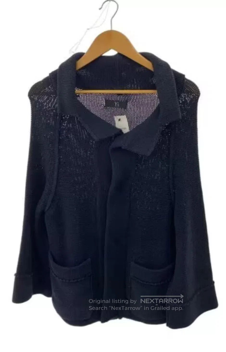 Yohji Yamamoto Y's Yohji Yamamoto 90s Black Cardigan. Size M / US 6-8 / IT 42-44 - 1 Thumbnail