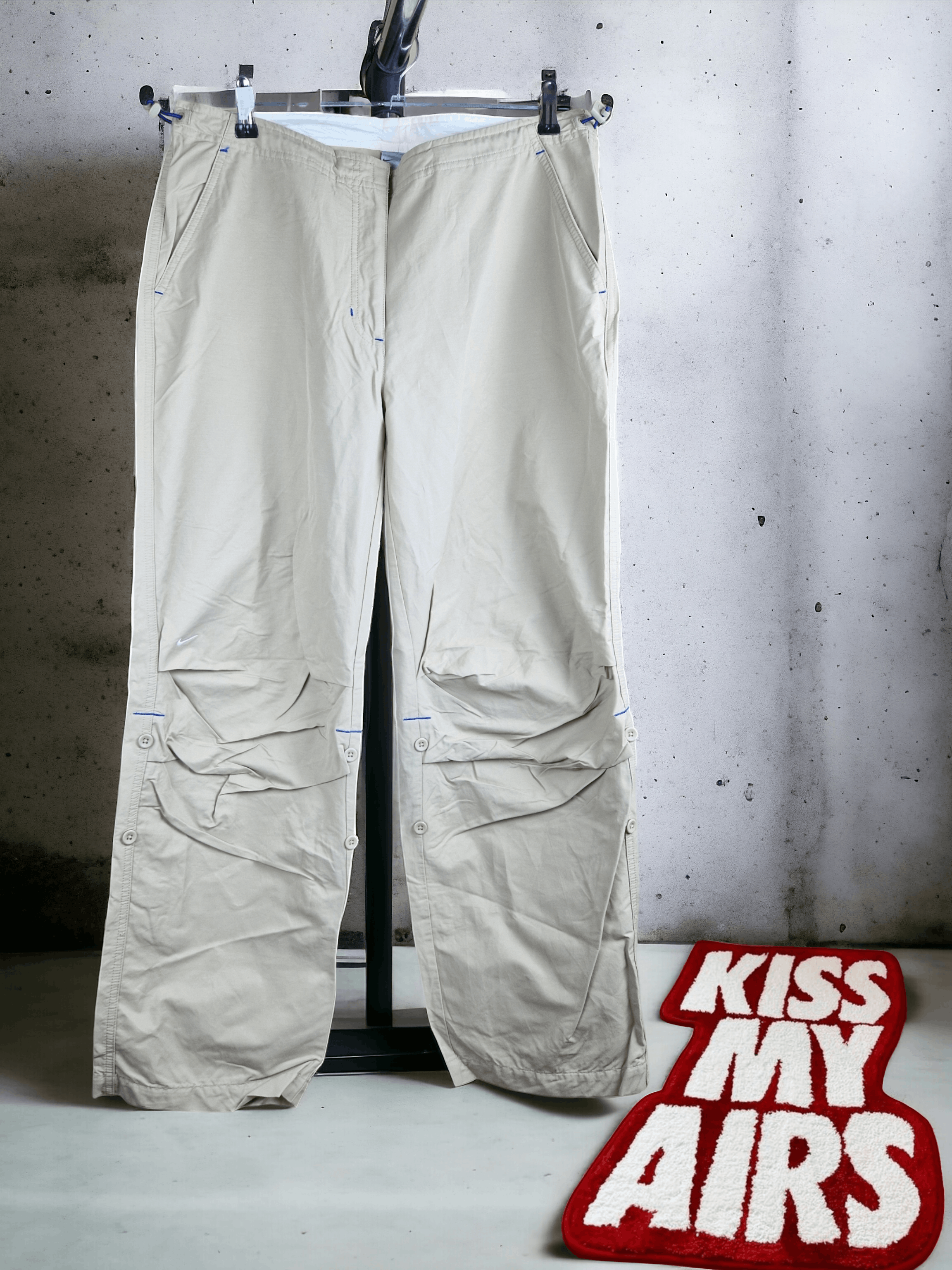 Nike Vintage Nike Outdoor Baggy Cargo – Rare Hiking Pants Beige Size 34" / US 12 / IT 48 - 2 Thumbnail