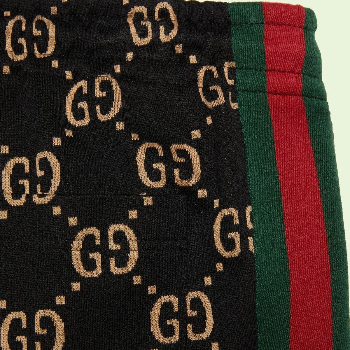 Gucci o1s1wg111025 GG Jersey Cotton Jogging Pant in Multicolor Size US 40 / EU 56 - 4 Thumbnail