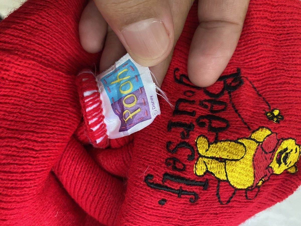 Disney × Vintage POOH Disney beanie sportswear hat Size ONE SIZE - 3 Thumbnail