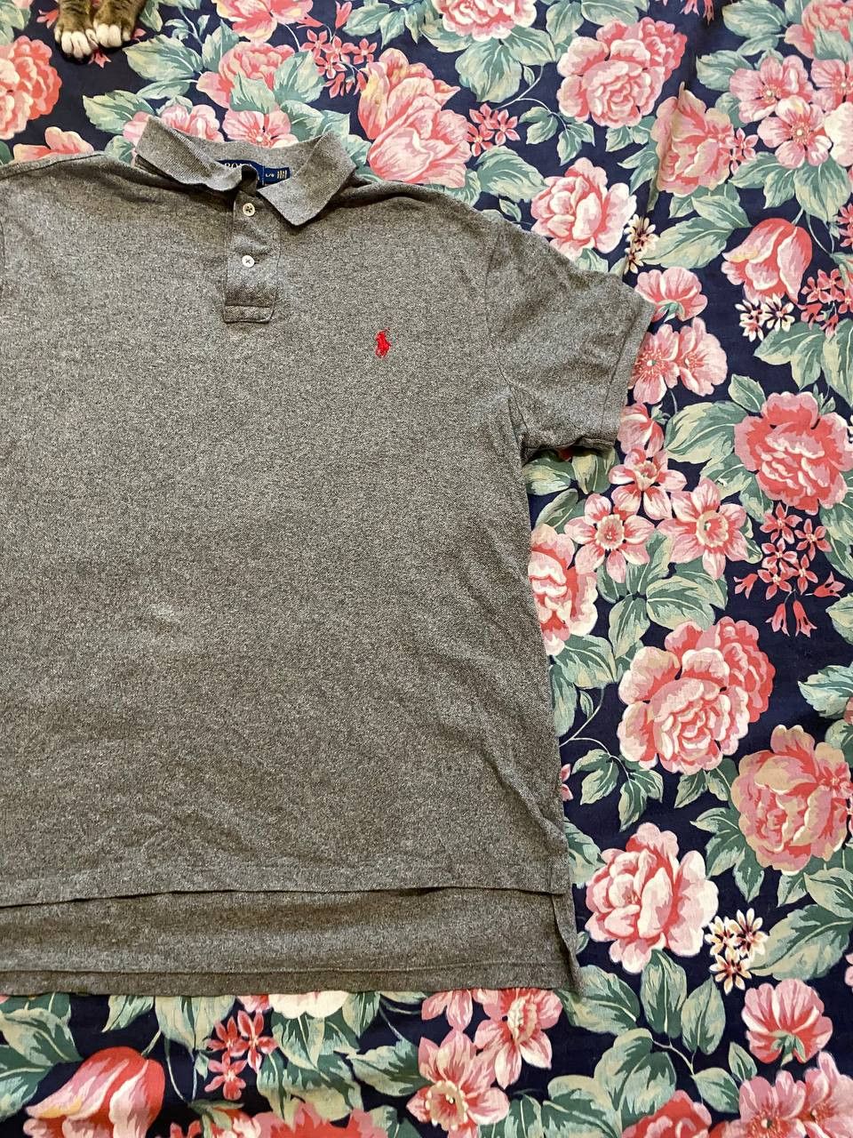 Polo Ralph Lauren Vintage Polo Ralph Lauren Custom Fit Embroidered Logo Polo Size US L / EU 52-54 / 3 - 7 Thumbnail