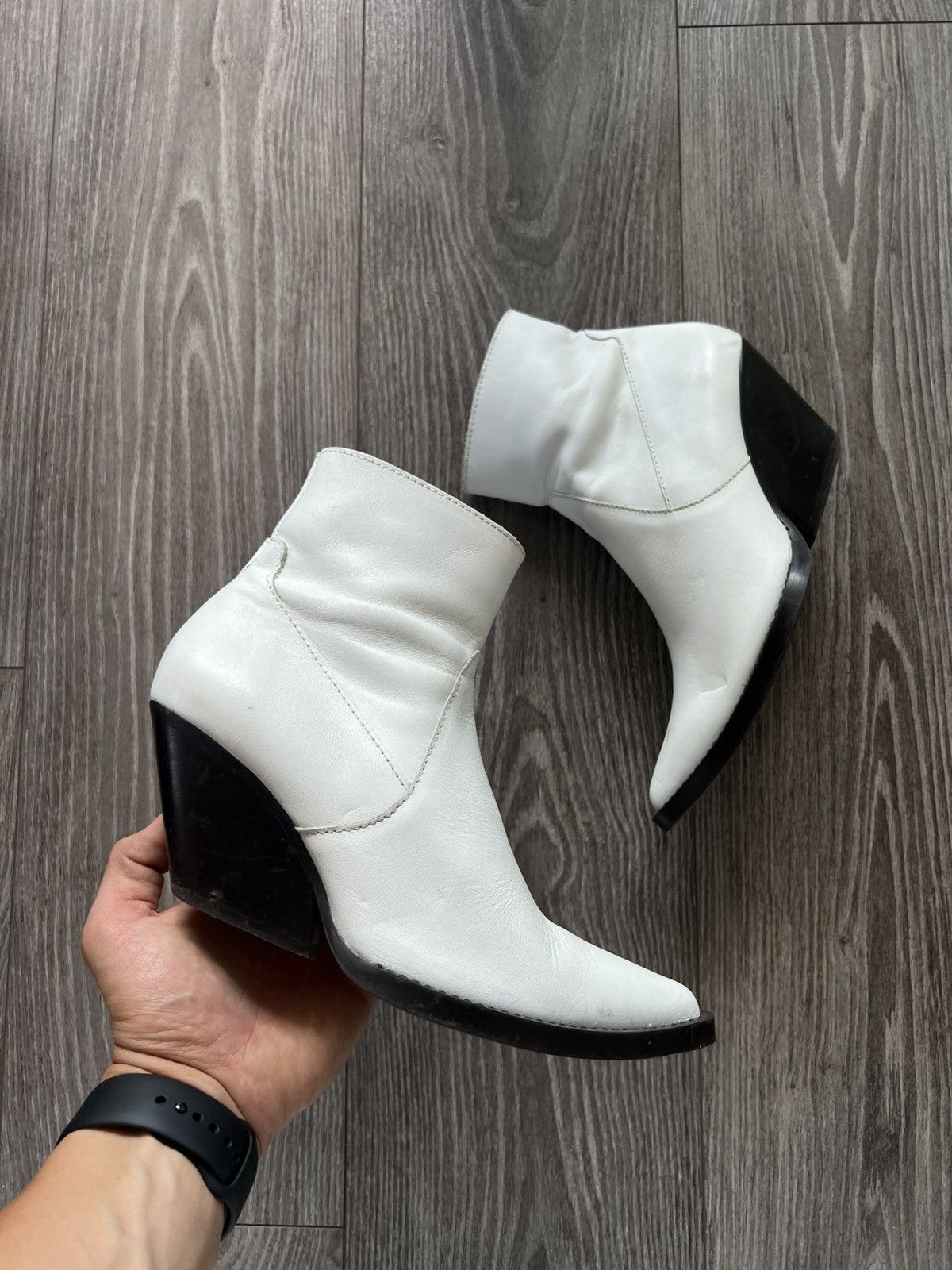Zara Avant Garde Y2k Leather Opium Archival Zara Woman Boots Size US 6 / IT 36 - 6 Thumbnail