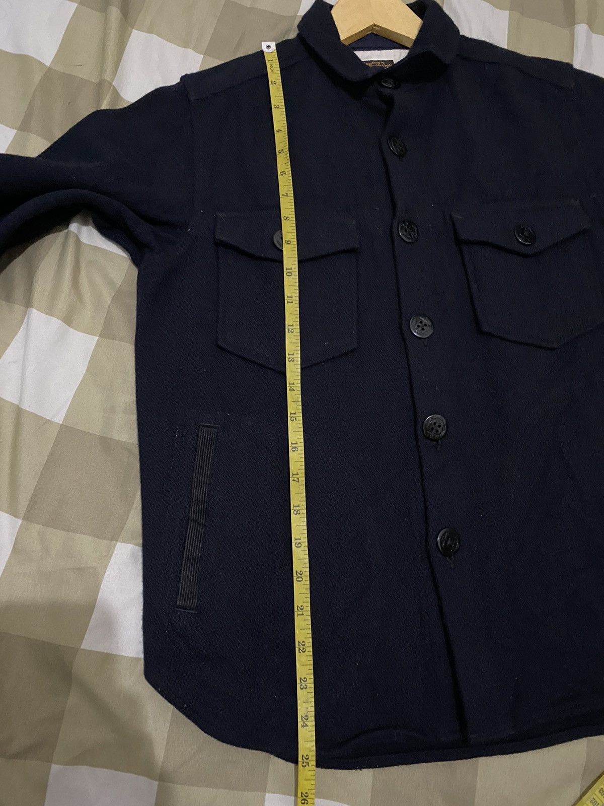 The Real McCoy's The Real Mccoy’s Usn wool button shirt Size US L / EU 52-54 / 3 - 13 Thumbnail