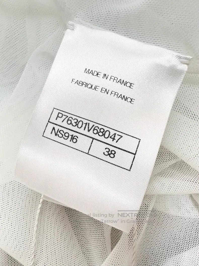 Chanel Chanel Mulberry silk full print silver double c small logo Size XS / US 0-2 / IT 36-38 - 6 Thumbnail