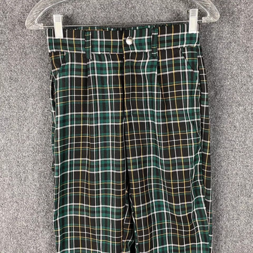 Almost Famous Almost Famous Trousers Pants Women's Stretch Plaid S Size 26" / US 2 / IT 38 - 2 Thumbnail