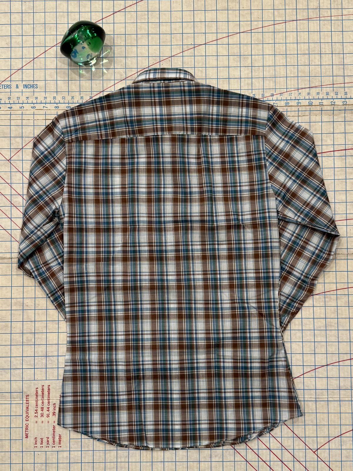 Levi's Vintage Levi’s Plaid Button Up Shirt 70/80’s Mens Medium Size US M / EU 48-50 / 2 - 9 Thumbnail