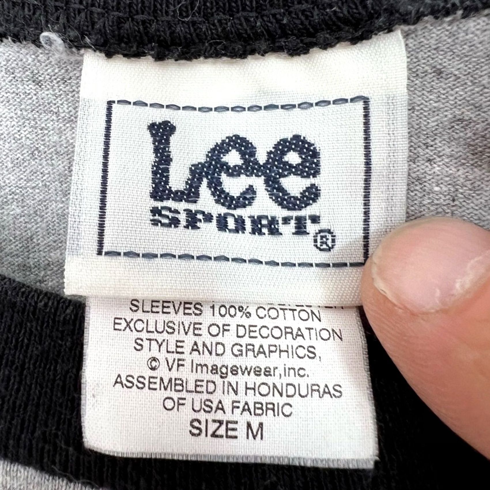 Lee VINTAGE Mets Lee Sport Grey Short Sleeve Men's M 90s Y2K Baseball Shirt Mens MLB NY Mets Size US 31 - 4 Thumbnail