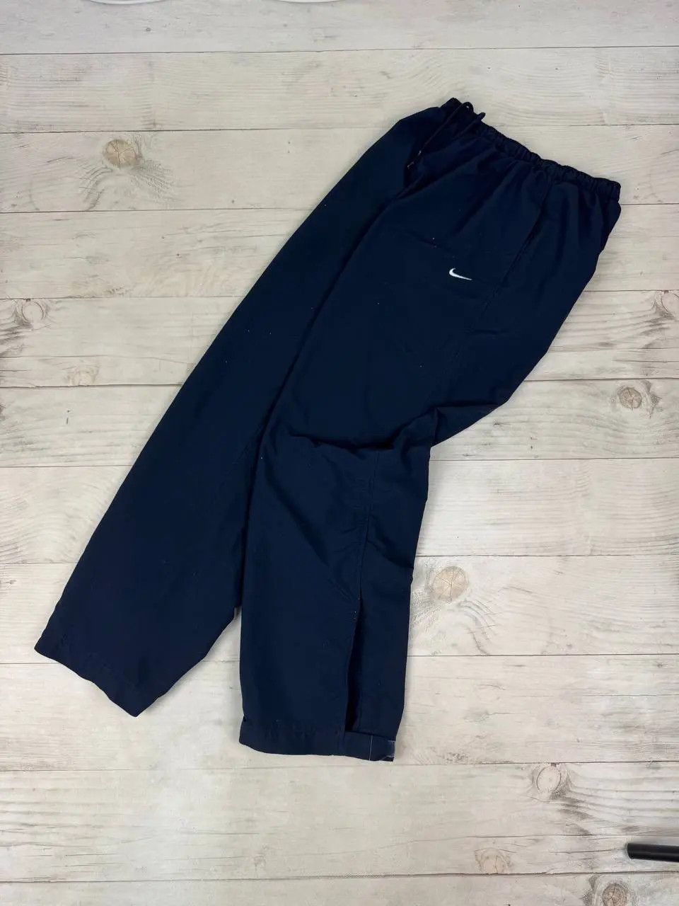 Nike Vintage Nike Nylon Track Pants 00s Swoosh Size US 32 / EU 48 - 1 Thumbnail