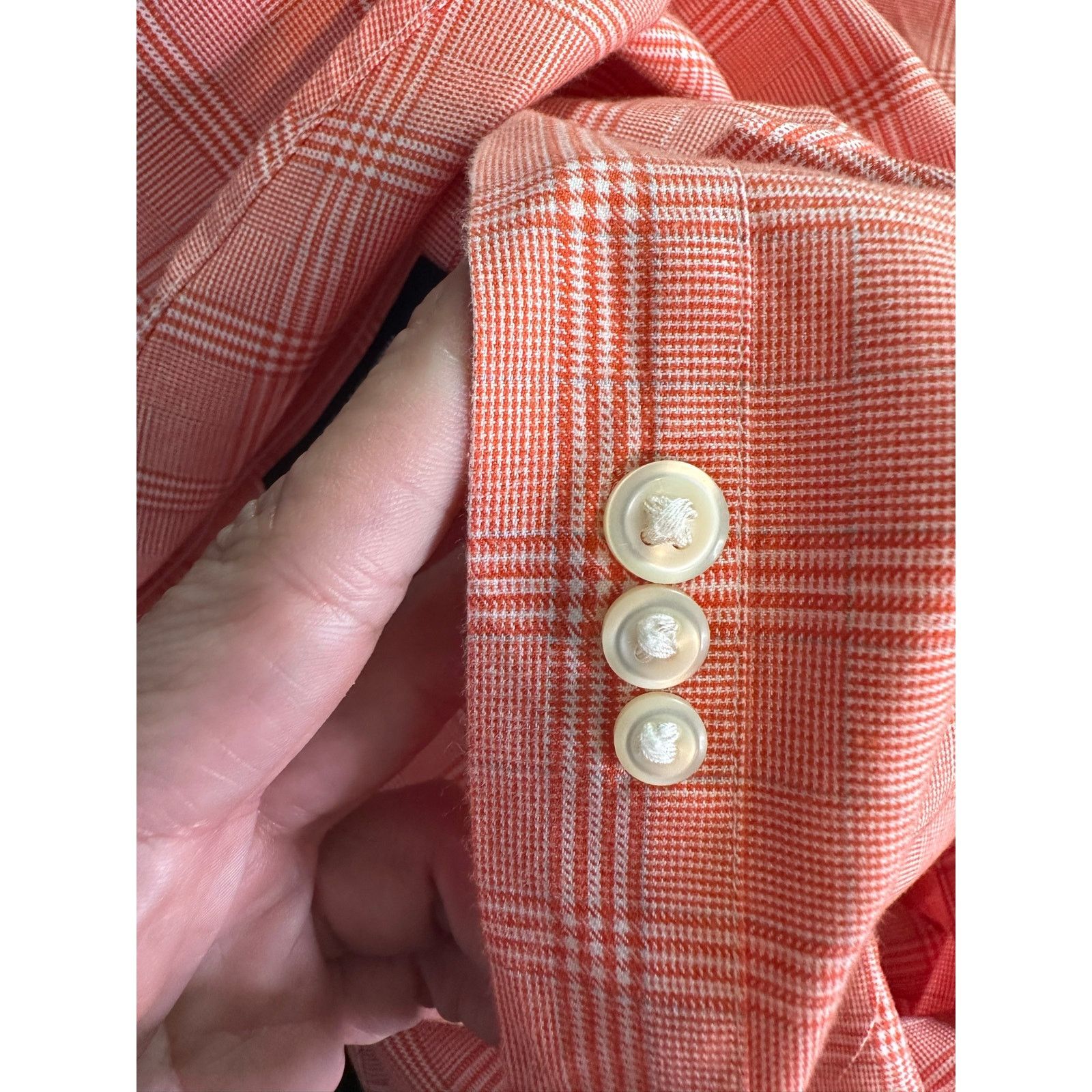 Daniel Cremieux Daniel Cremieux orange plaid long sleeves shirt size Medium Size US M / EU 48-50 / 2 - 10 Thumbnail