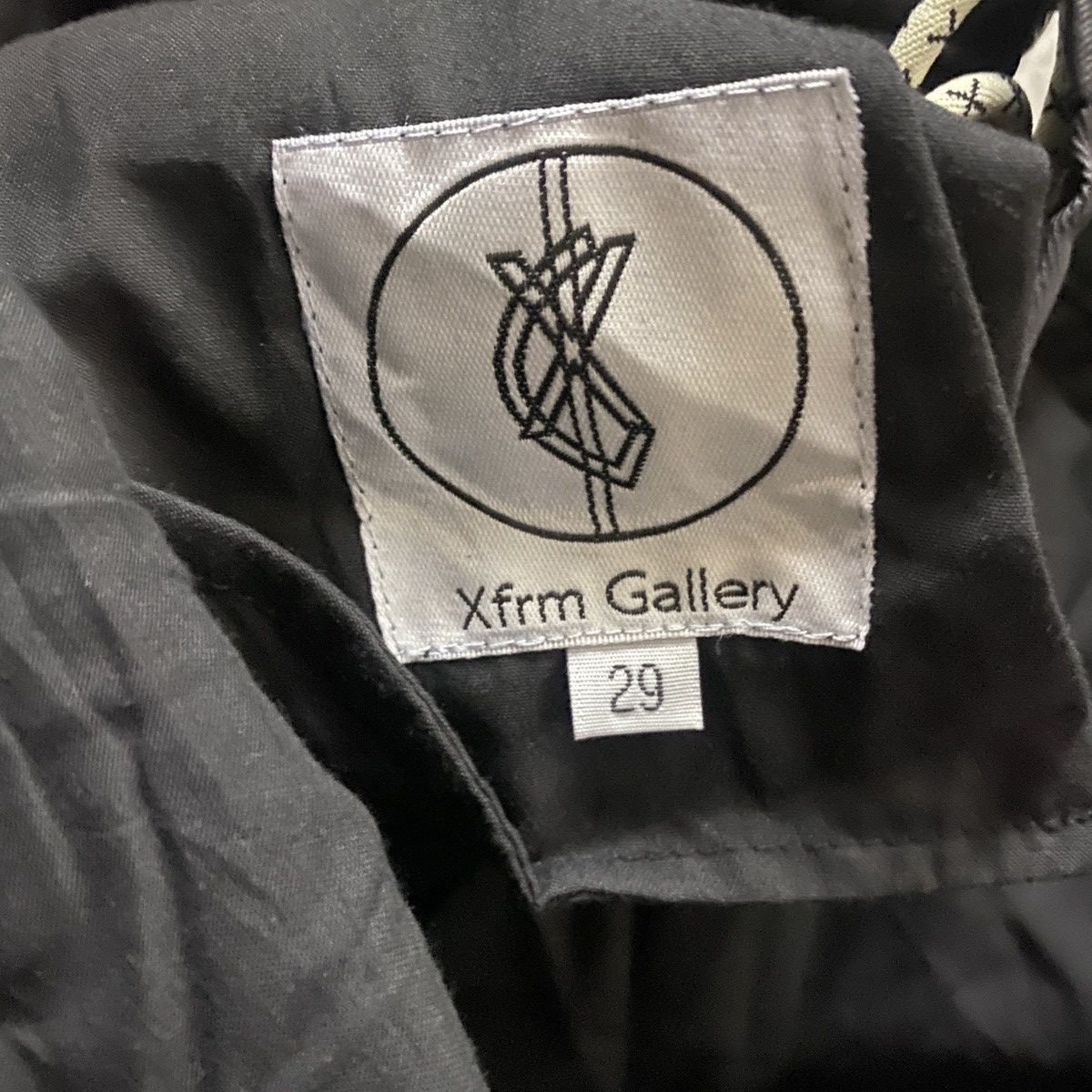 If Six Was Nine × Japanese Brand 2000's Xfrm Gallery Laced Up Leather Biker Pants Size US 30 / EU 46 - 12 Thumbnail