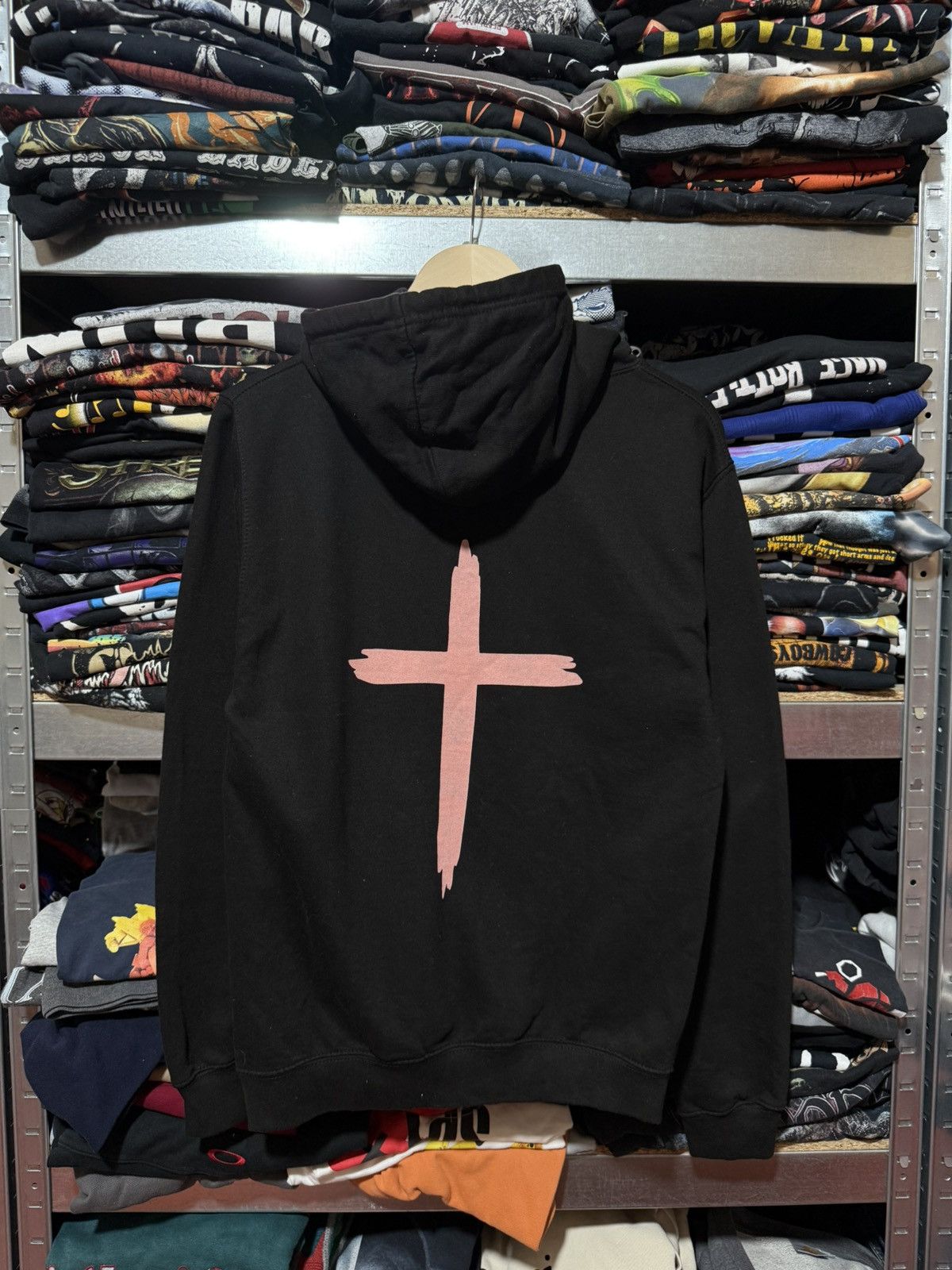 Rap Tees Rare SAINT Jhn Christian Sex Club Rap Hoodie Y2K Hype Size US S / EU 44-46 / 1 - 2 Thumbnail