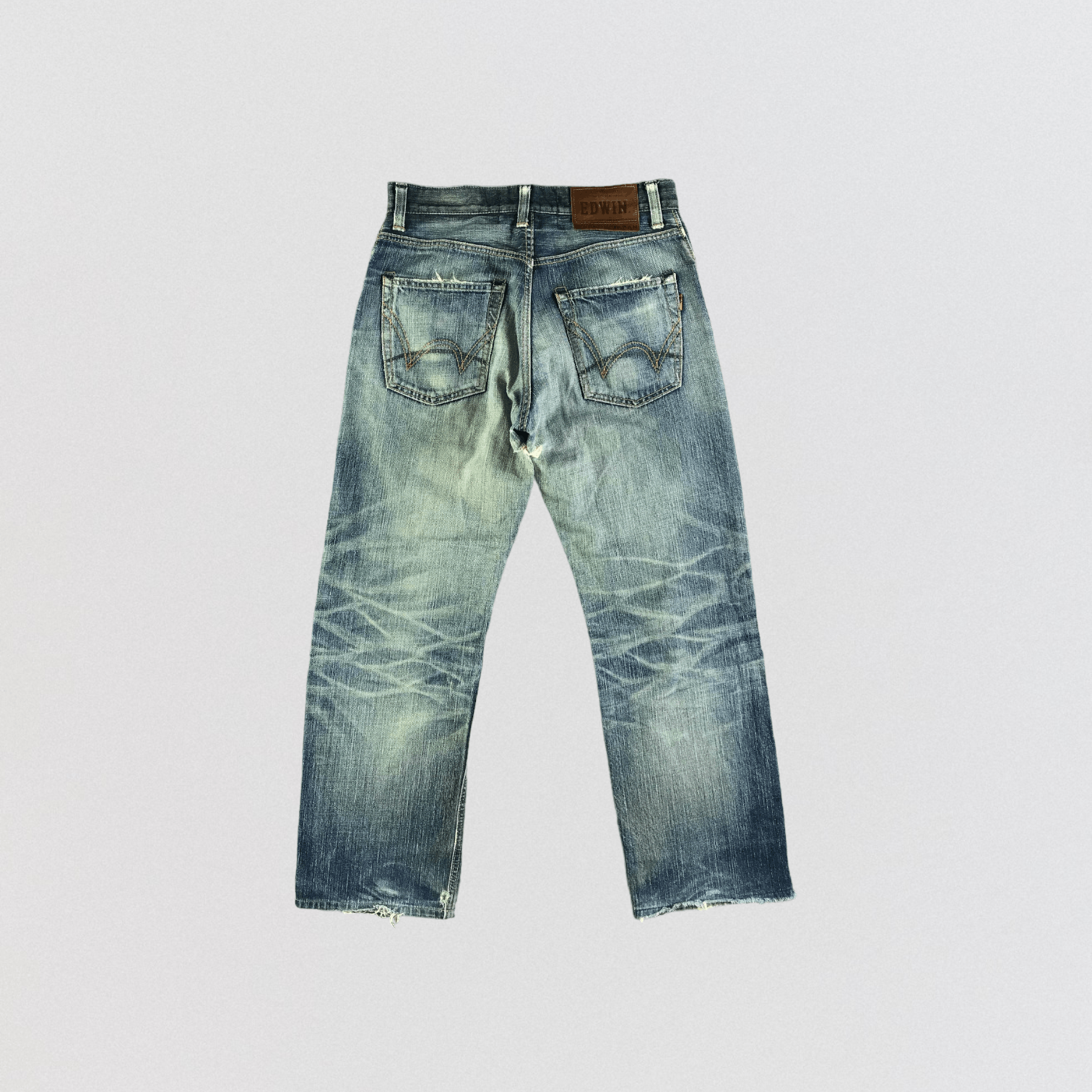 Edwin Vintage Edwin 505 Selvedge Jeans-JM3688 Size US 33 - 2 Thumbnail
