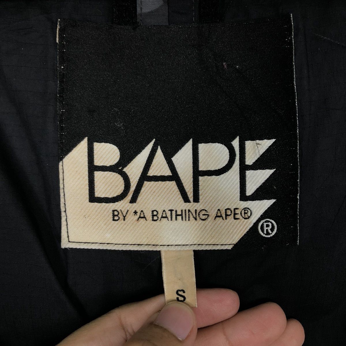Bape HUNTING BIKER JACKET CAMOUFLAGE BATHING APE Size US S / EU 44-46 / 1 - 18 Thumbnail