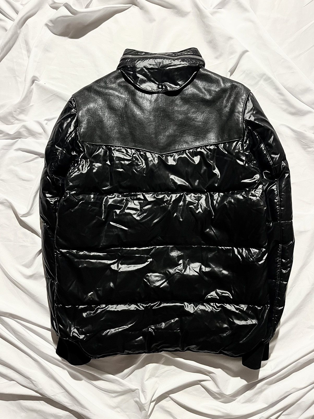 Hedi Slimane × Saint Laurent Paris Saint Laurent Paris FW2013 Leather Glossy Puffer By Hedi Size US M / EU 48-50 / 2 - 11 Thumbnail