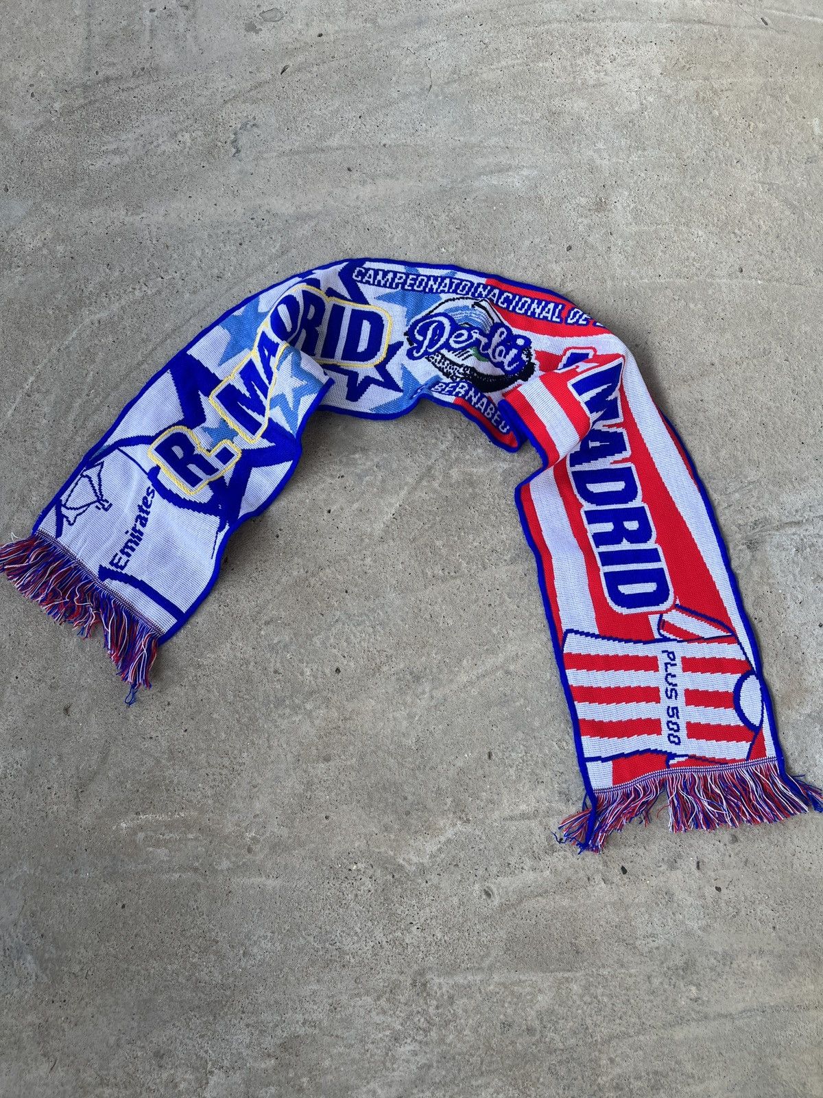 Other Real Madrid Derbi Atletico Madrid Football Scarves Size ONE SIZE - 1 Thumbnail