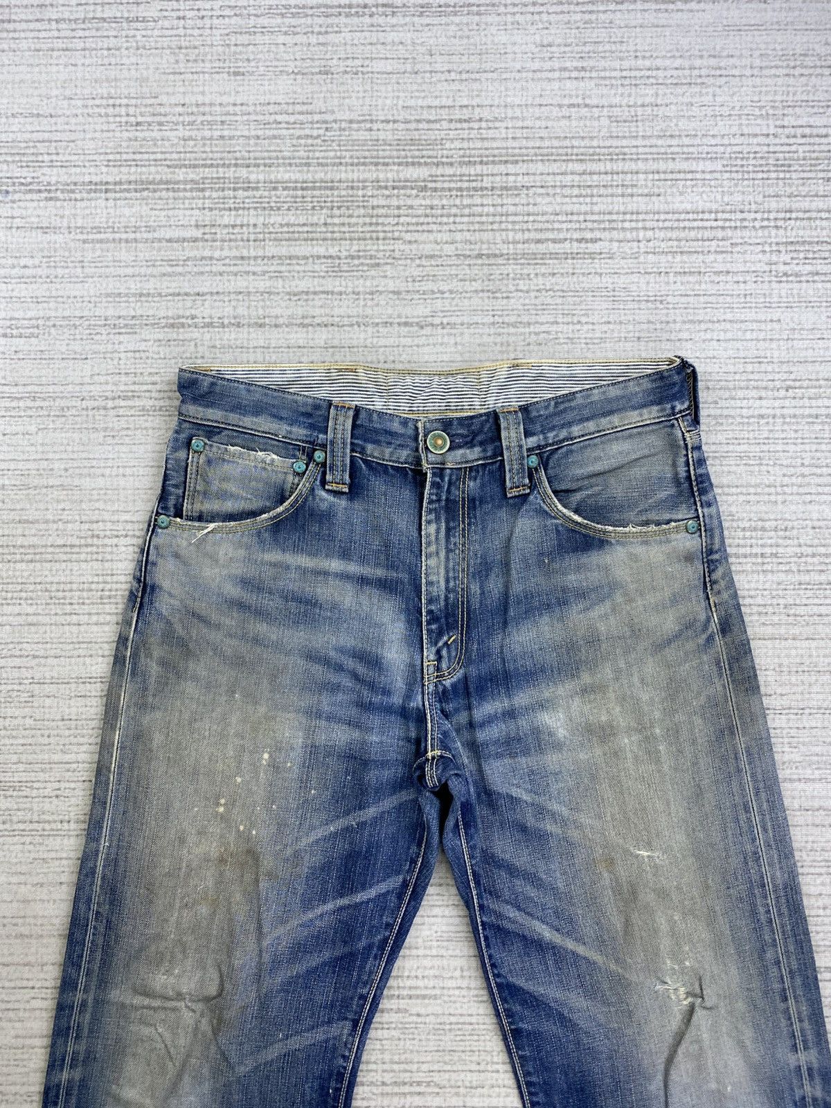 Levi's Vintage Levis Classic 503 Distressed Denim Jeans Size US 34 / EU 50 - 5 Thumbnail