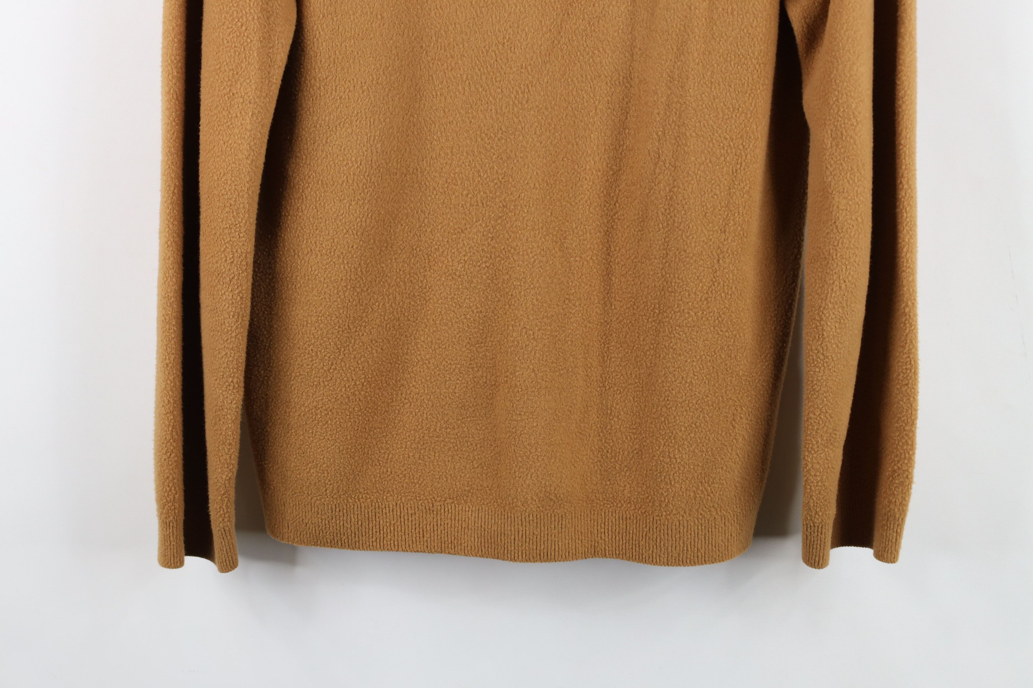 Vintage Vintage 60s Streetwear Velour Fleece V-Neck Sweatshirt Brown Size S / US 4 / IT 40 - 13 Thumbnail