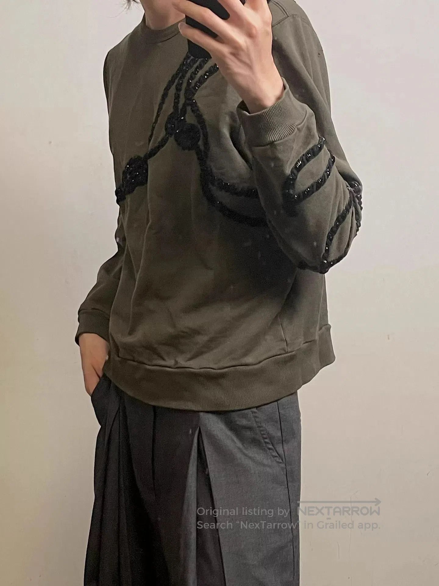 Dries Van Noten Beige Long. Size US M / EU 48-50 / 2 - 2 Thumbnail