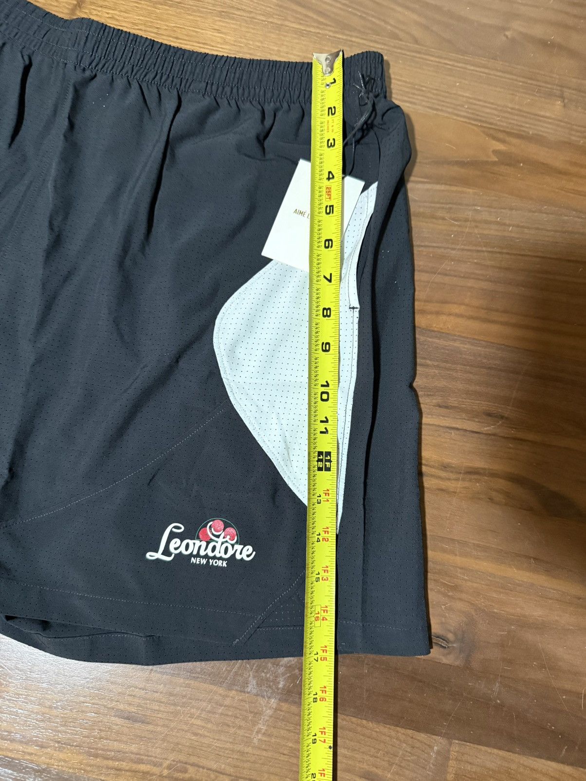 Aime Leon Dore Aime Leon Dore Team Leon Performance Short Jet Black Large Size US 34 / EU 50 - 6 Thumbnail