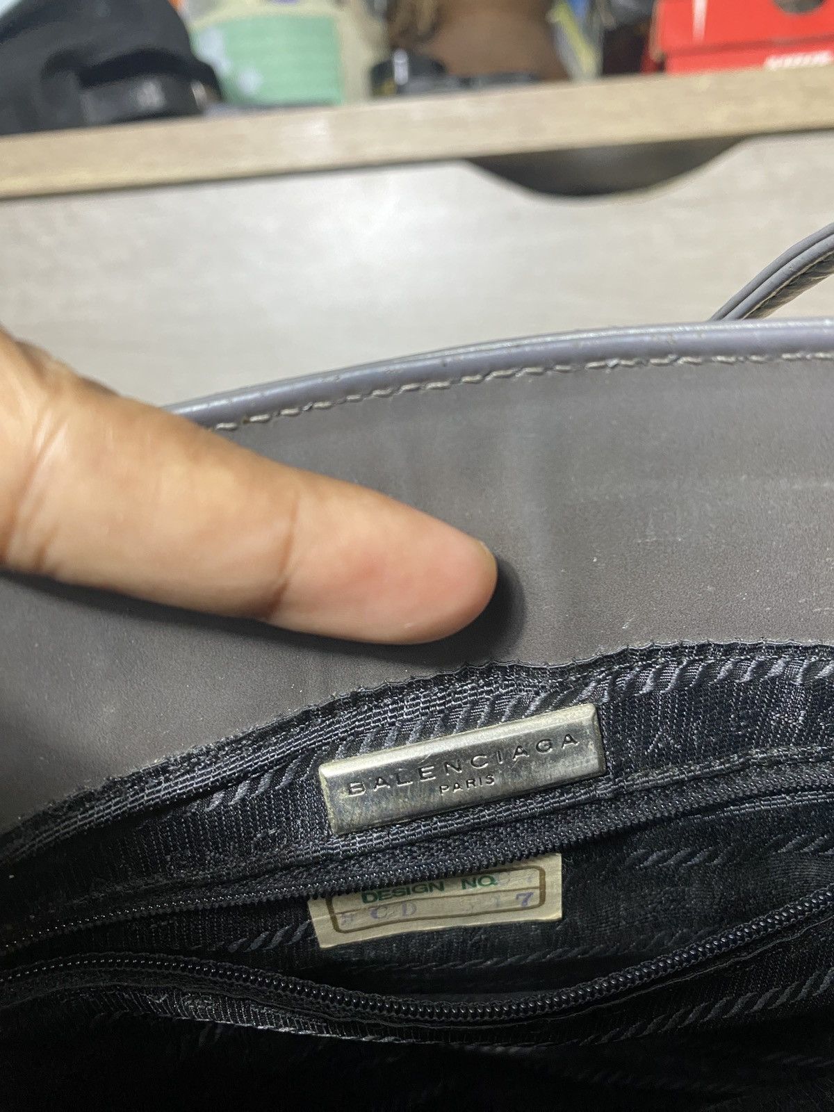 Balenciaga Vintage Balenciaga Leather Mini Totebag Size ONE SIZE - 7 Thumbnail