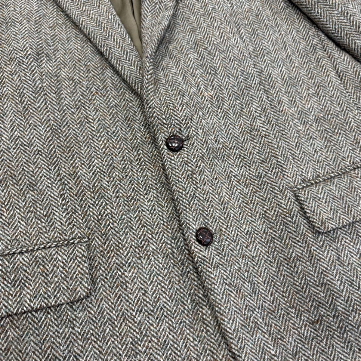 Harris Tweed Harris Tweed Wool Blazer Size fit chest 107 cm 42" Regular Size 42R - 8 Thumbnail