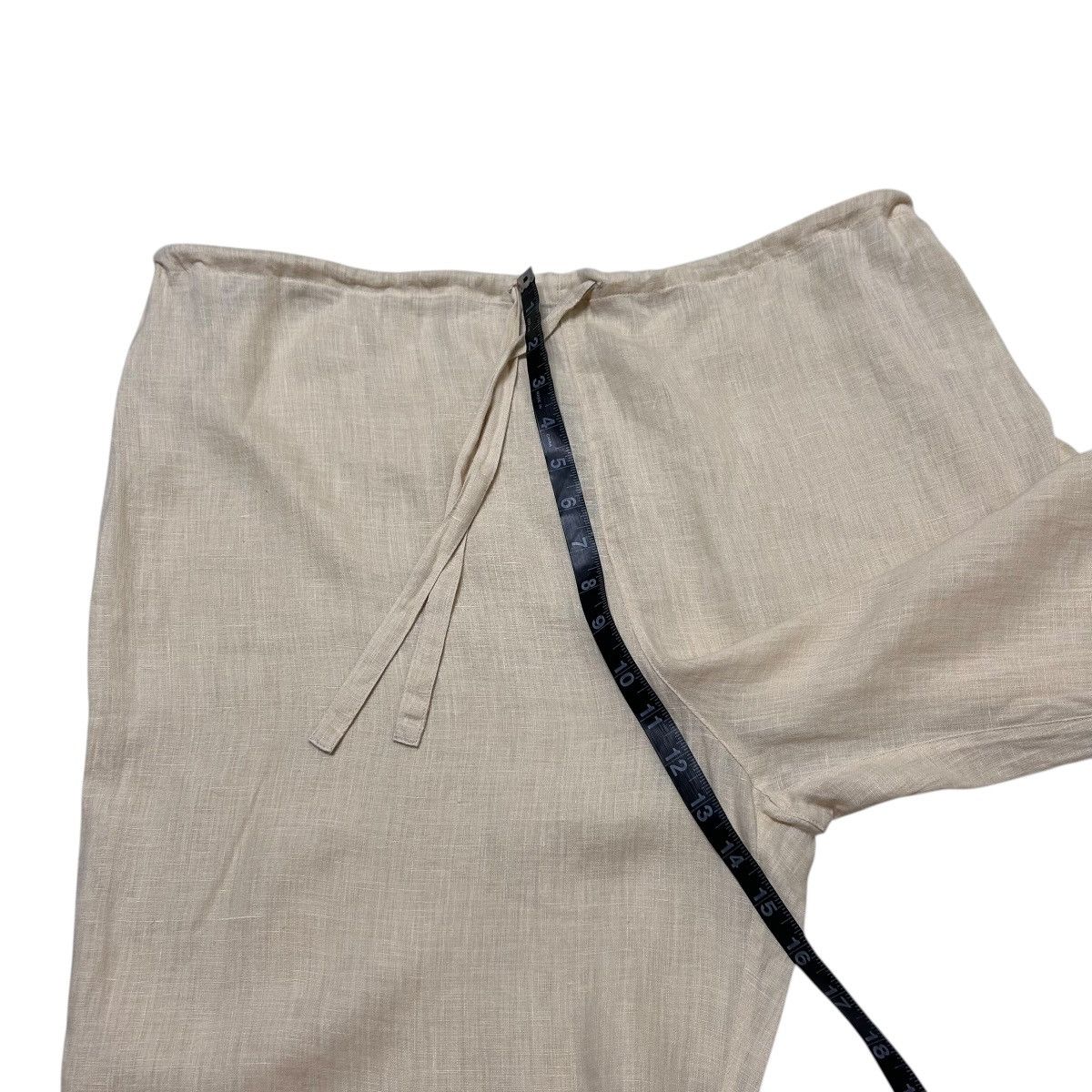 Yohji Yamamoto 739 90s Y's Yohji Yamamoto set up room wear linen vintage Size US L / EU 52-54 / 3 - 18 Thumbnail
