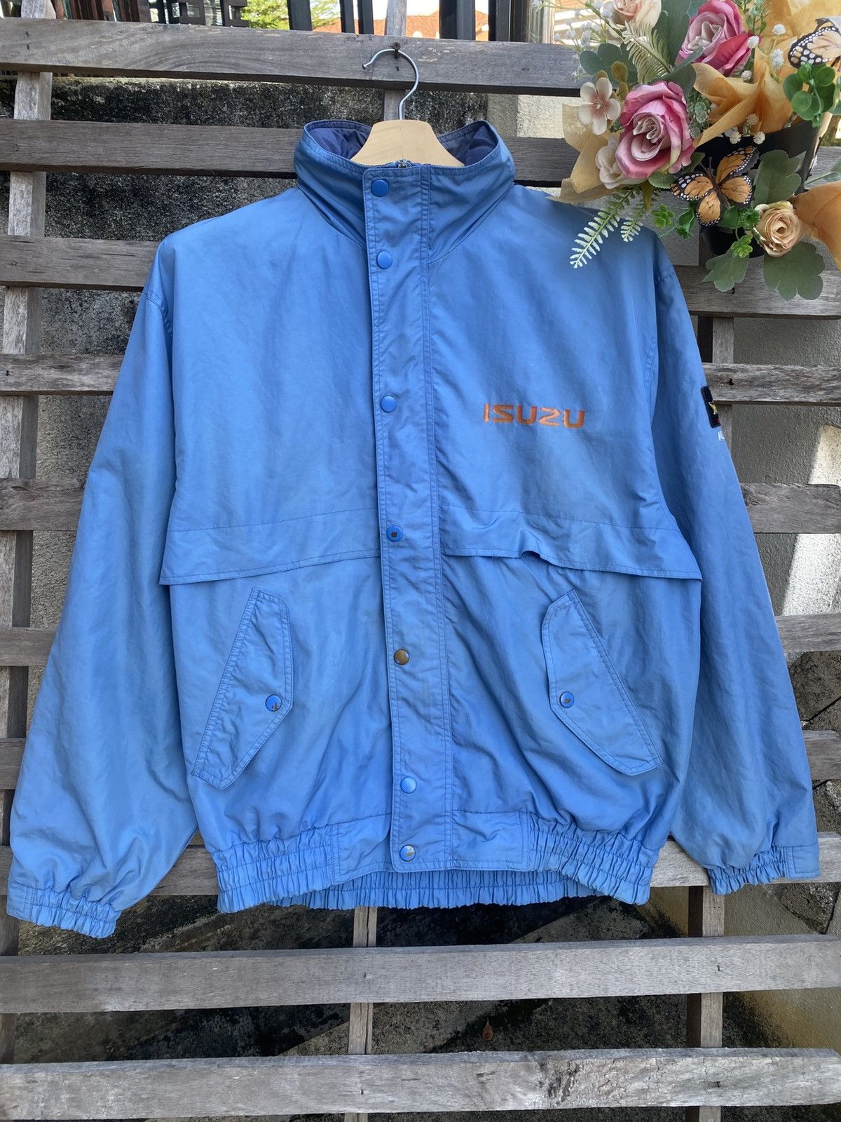 Japanese Brand × Vintage Vintage Isuzu Worker Jacket Size US XL / EU 56 / 4 - 3 Thumbnail