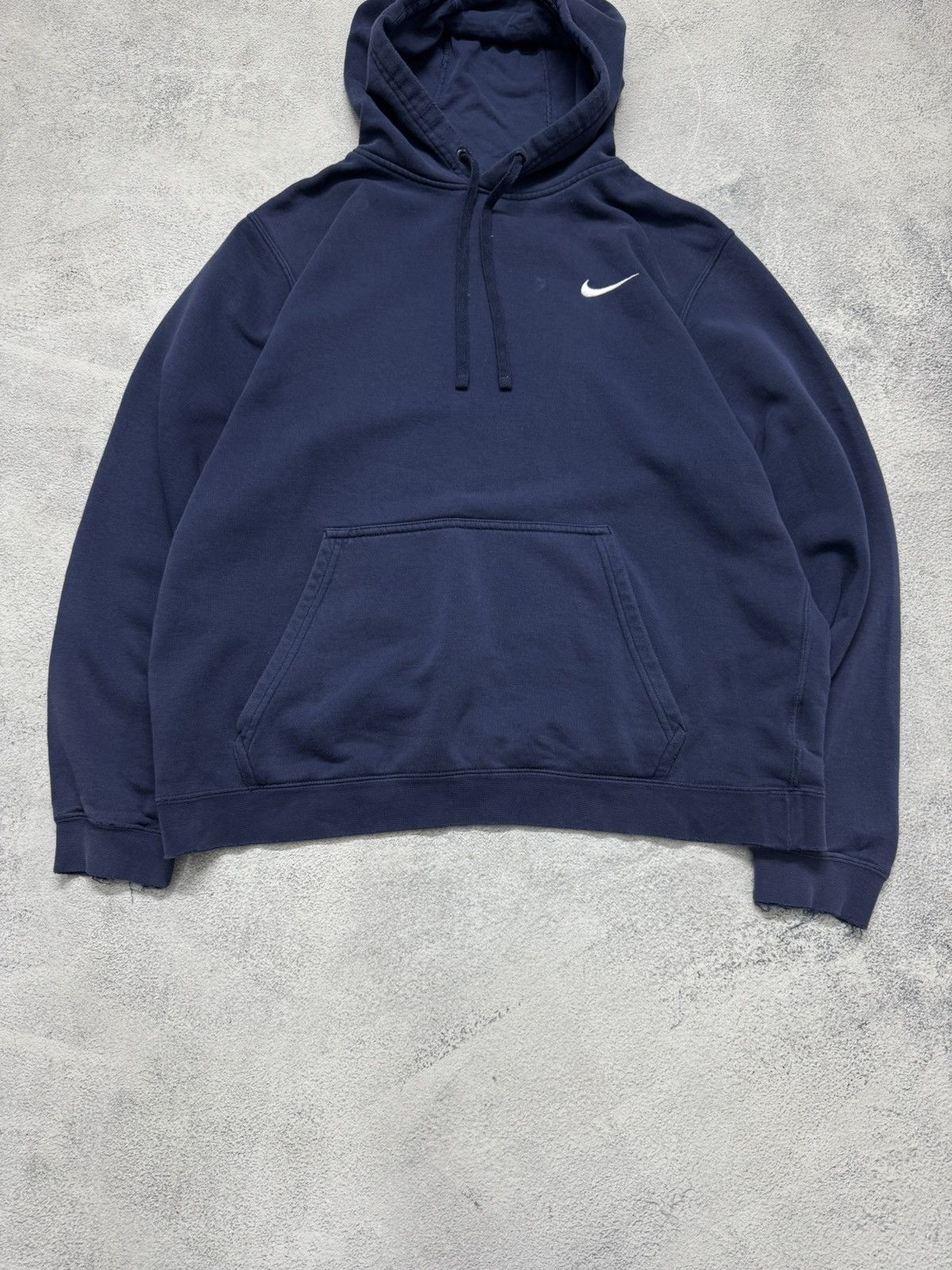 Nike Vintage Y2K Nike Mini Swoosh Hoodie 00’s Size US L / EU 52-54 / 3 - 7 Thumbnail