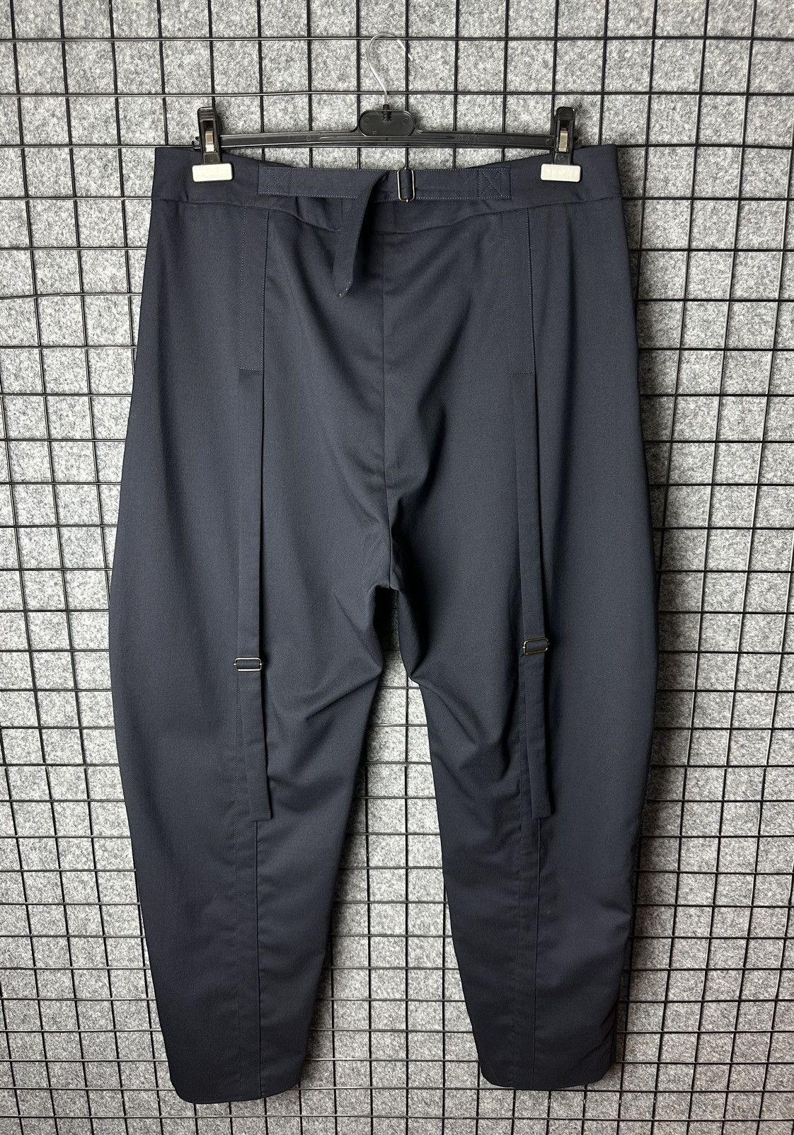 Hussein Chalayan Chalayan SS 18 Designer Mesh Insert Woollen Pants Size 52 Size US 36 / EU 52 - 10 Thumbnail