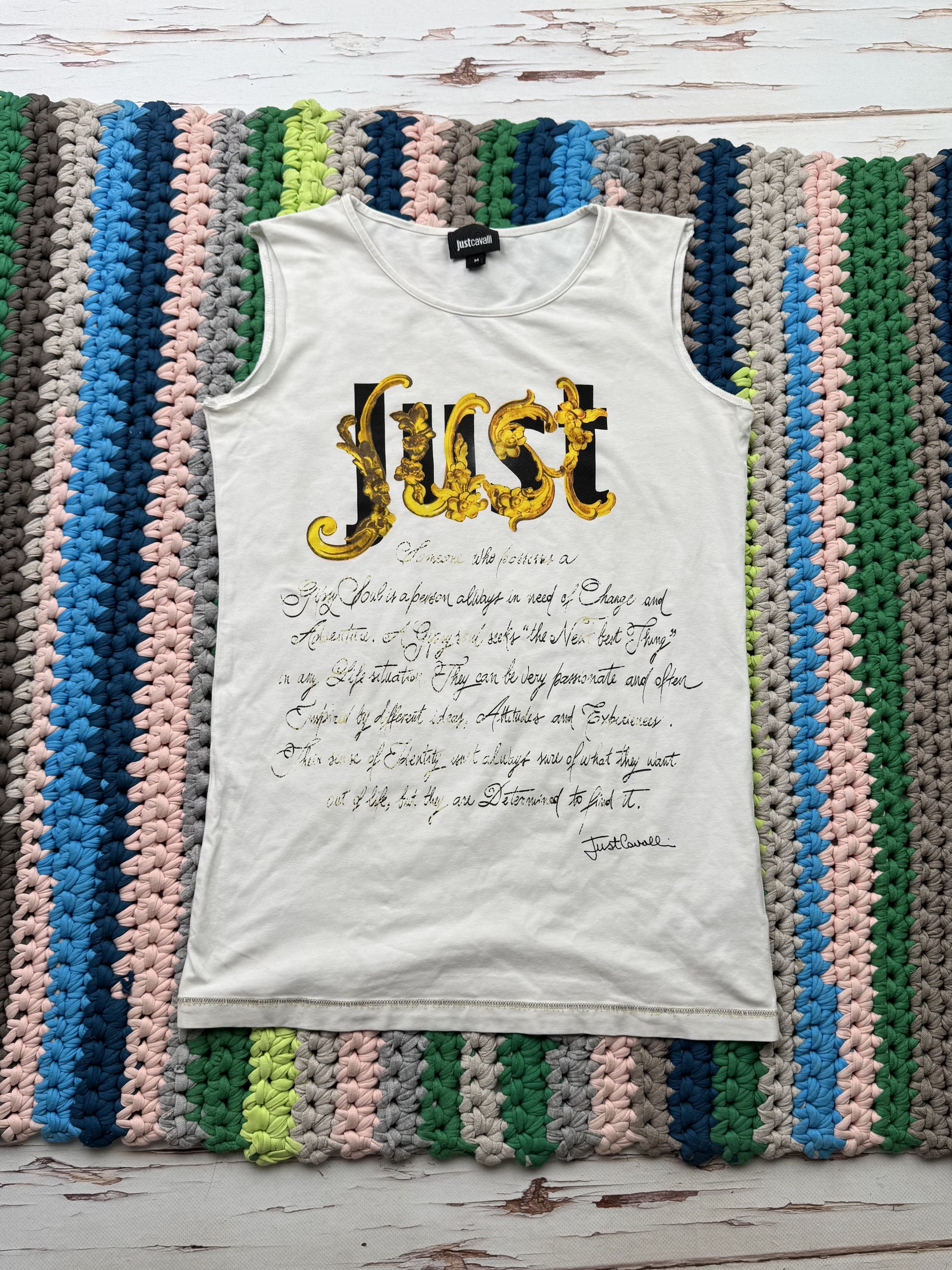 Just Cavalli Just Cavalli Tank Top (V248)(D10) Size M / US 6-8 / IT 42-44 - 1 Thumbnail