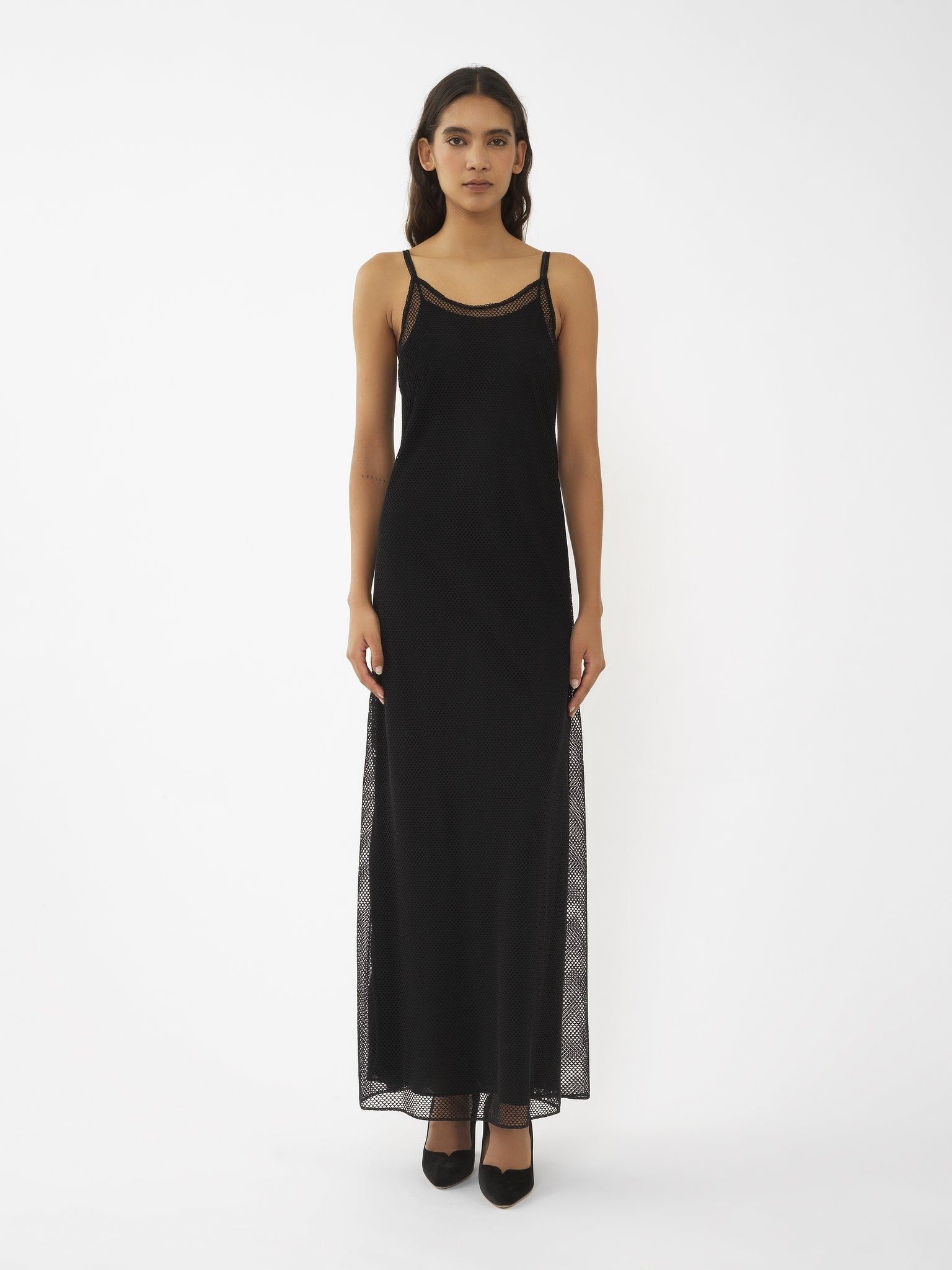 Chloe o1loc1c0325 CHC24 Dress in Black Size M / US 6-8 / IT 42-44 - 2 Thumbnail