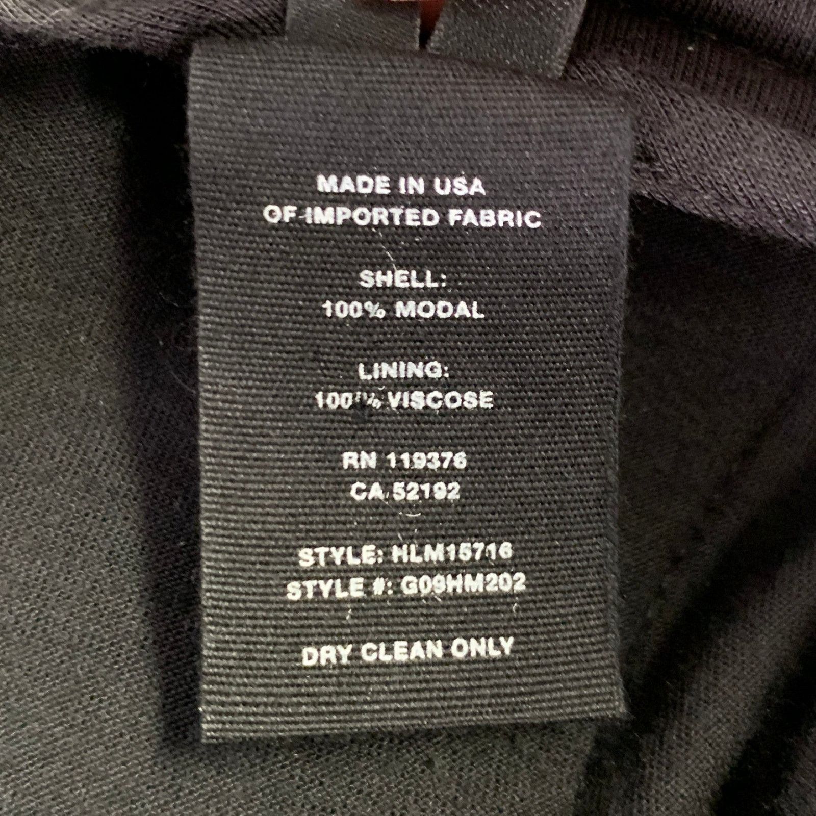 Helmut Lang HELMUT LANG Size 32 Black Modal Side Tabs Casual Pants Size US 32 / EU 48 - 8 Thumbnail